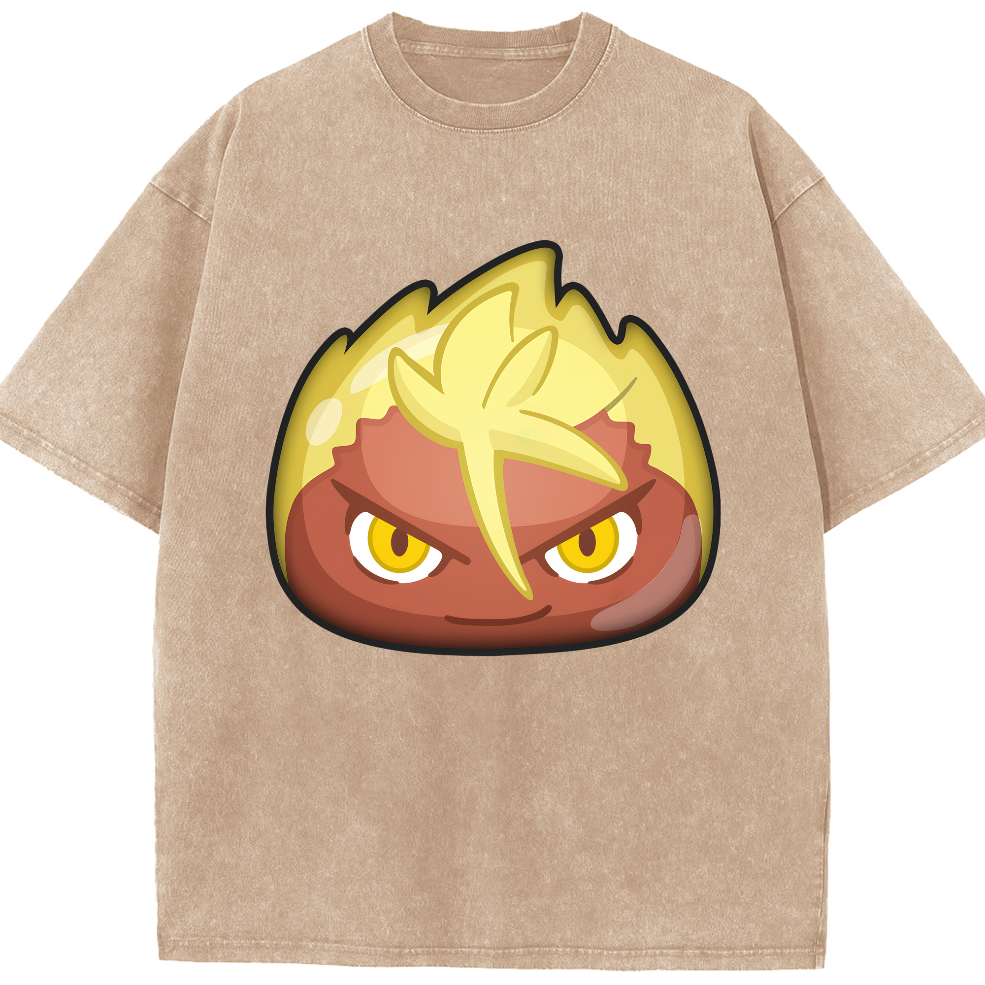 （画像用） 妖怪ウォッチ Yo-kai Watch 綿100% ヴィンテージ風 半袖Tシャツ（フロントプリント）