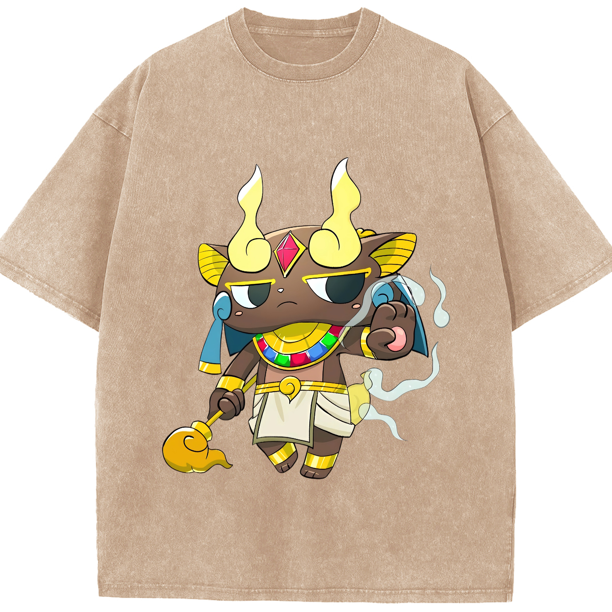（画像用） 妖怪ウォッチ Yo-kai Watch 綿100% ヴィンテージ風 半袖Tシャツ（フロントプリント）