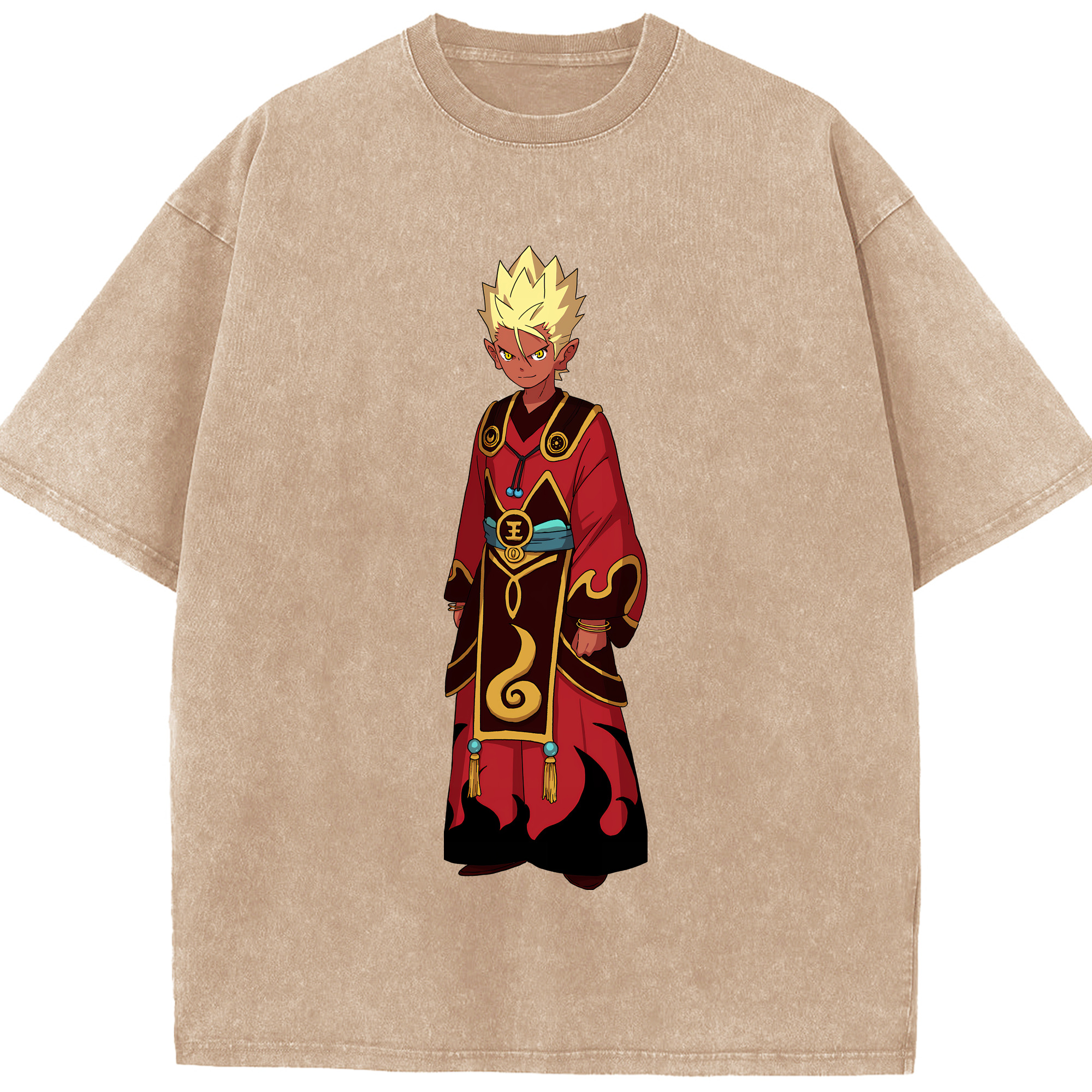 （画像用） 妖怪ウォッチ Yo-kai Watch 綿100% ヴィンテージ風 半袖Tシャツ（フロントプリント）
