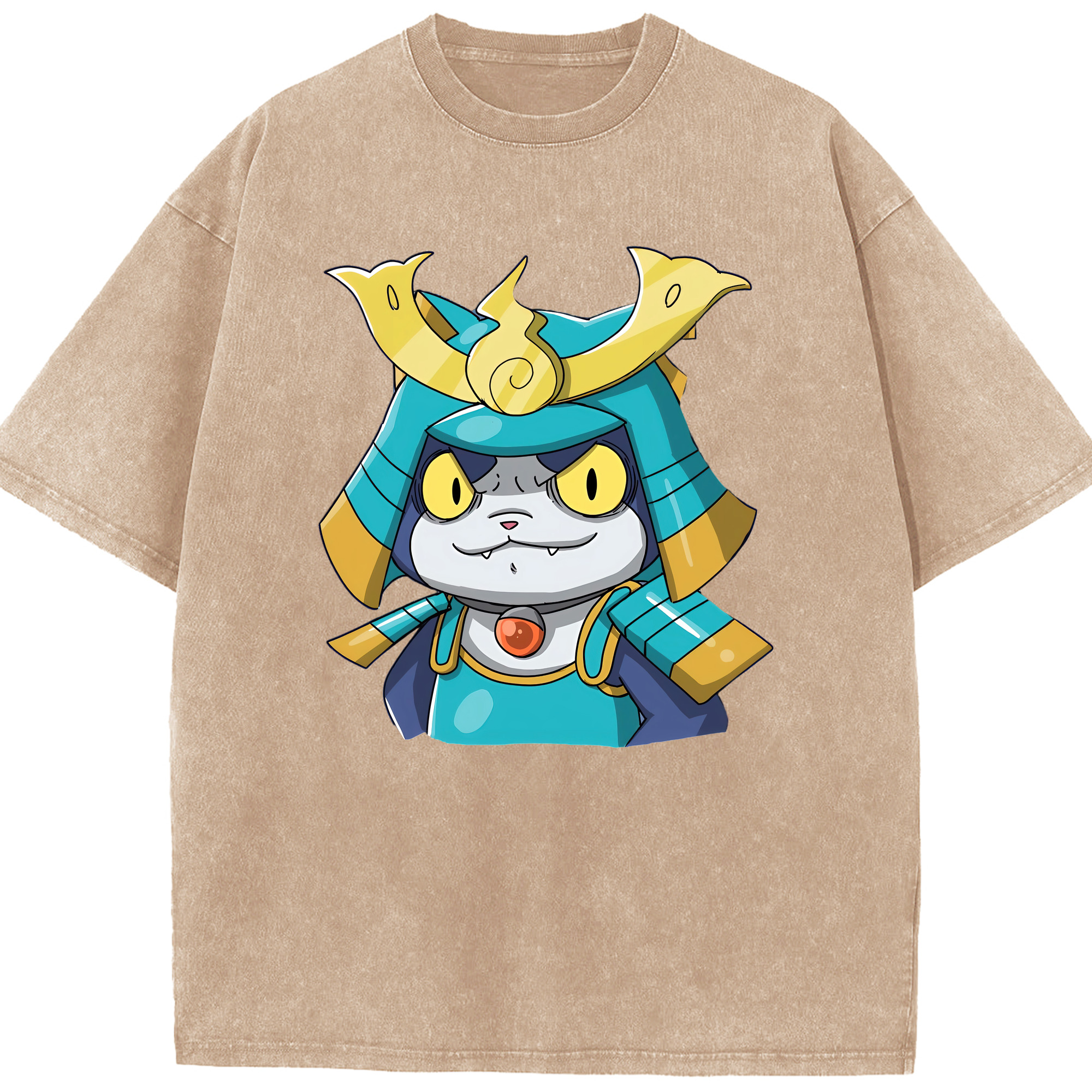 （画像用） 妖怪ウォッチ Yo-kai Watch 綿100% ヴィンテージ風 半袖Tシャツ（フロントプリント）