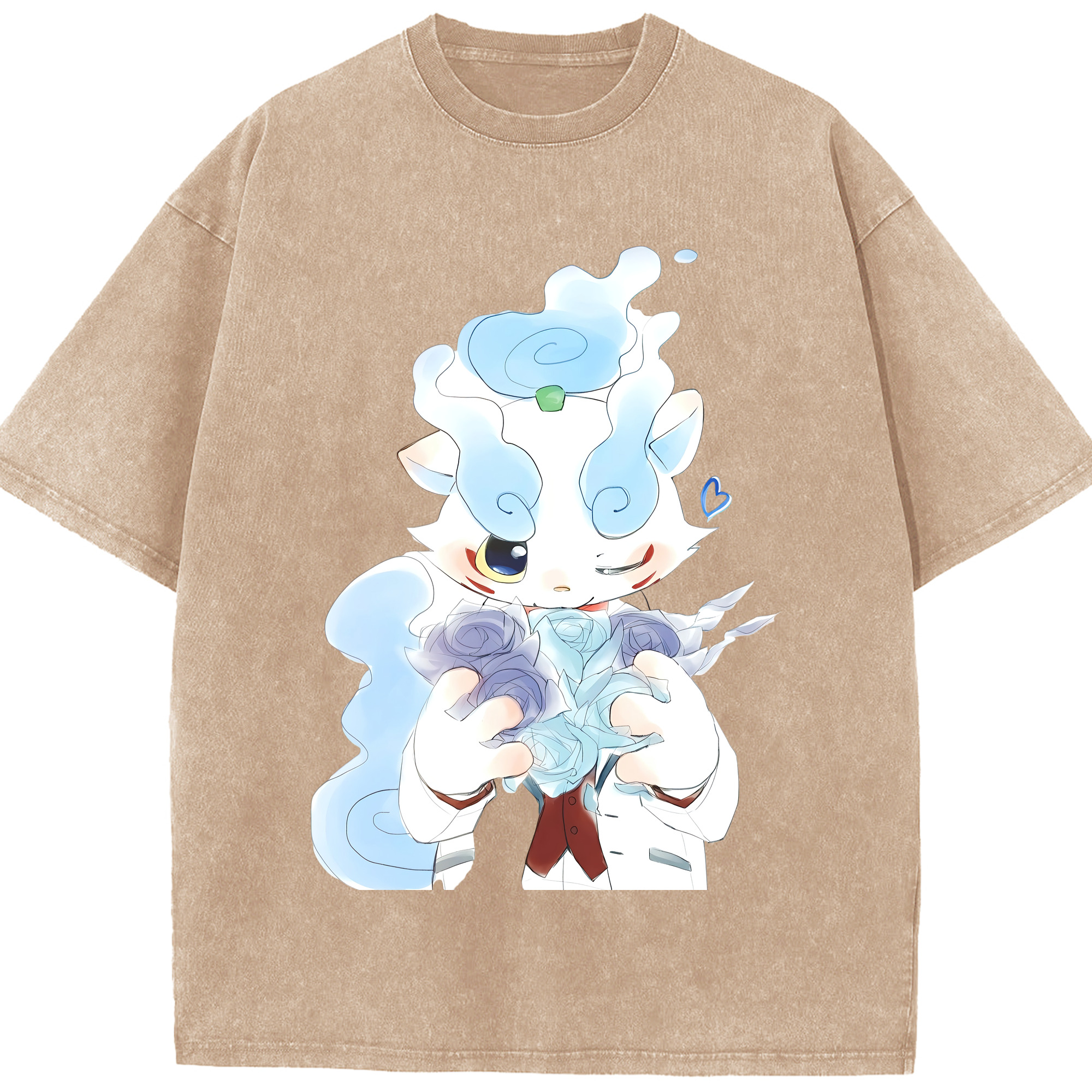 （画像用） 妖怪ウォッチ Yo-kai Watch 綿100% ヴィンテージ風 半袖Tシャツ（フロントプリント）
