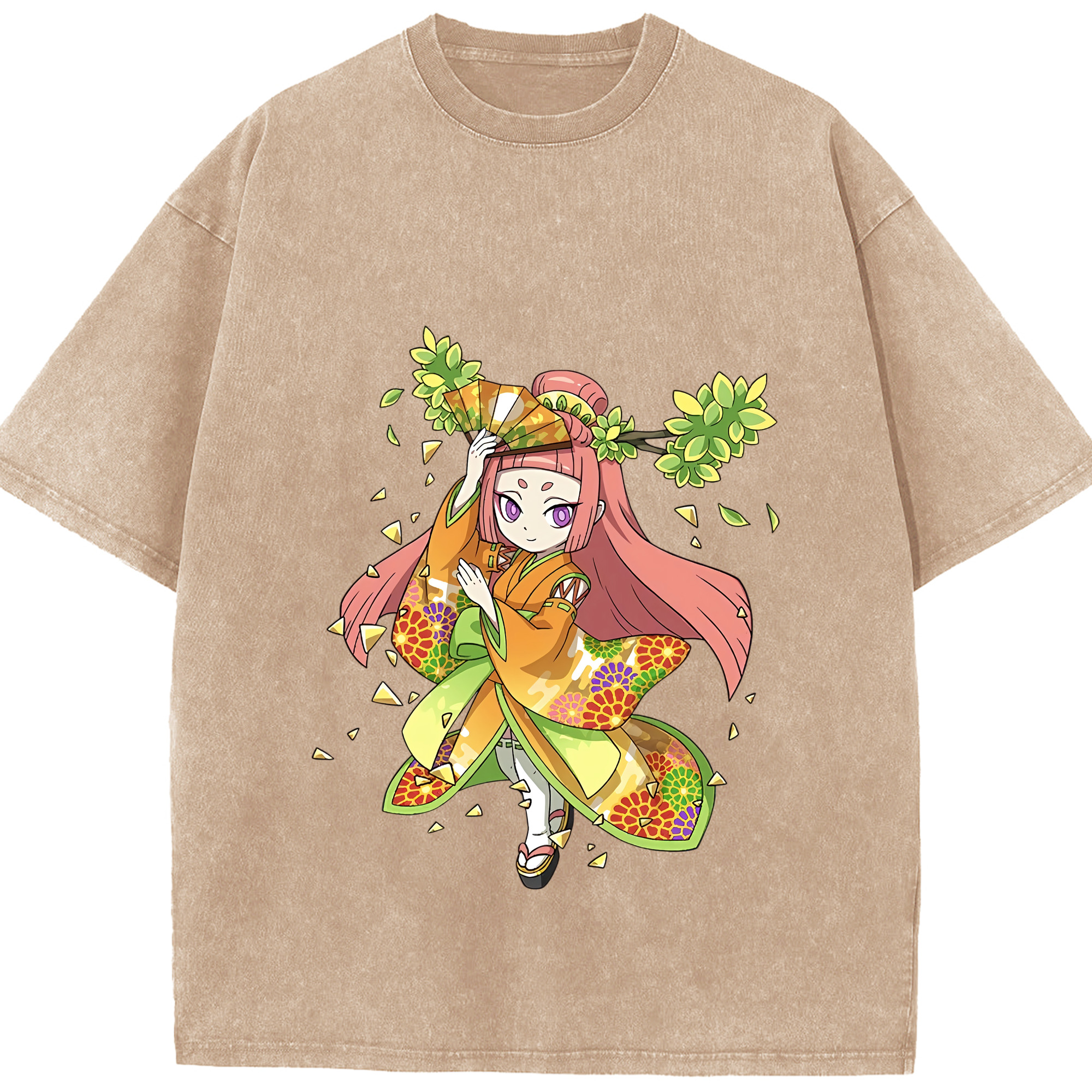 （画像用） 妖怪ウォッチ Yo-kai Watch 綿100% ヴィンテージ風 半袖Tシャツ（フロントプリント）