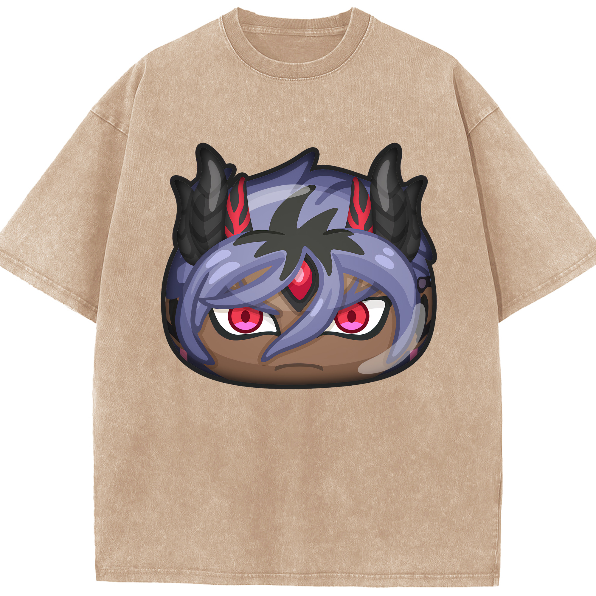 （画像用） 妖怪ウォッチ Yo-kai Watch 綿100% ヴィンテージ風 半袖Tシャツ（フロントプリント）