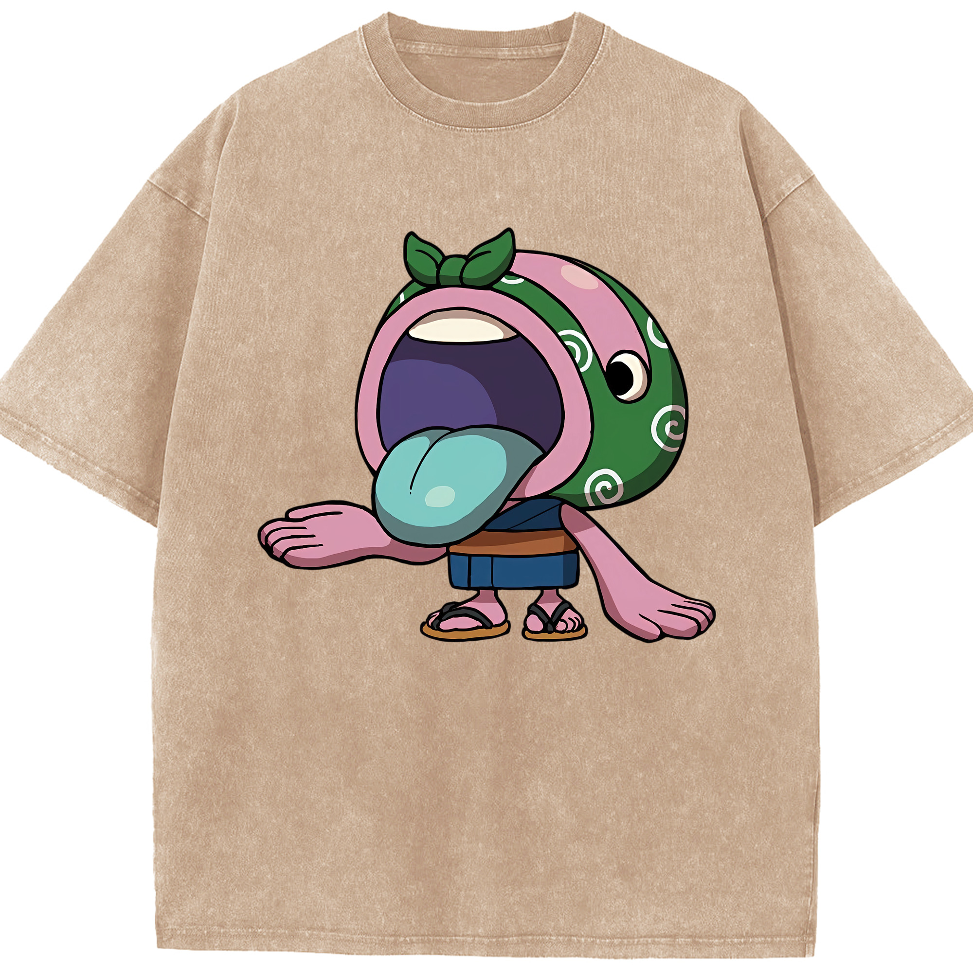 （画像用） 妖怪ウォッチ Yo-kai Watch 綿100% ヴィンテージ風 半袖Tシャツ（フロントプリント）