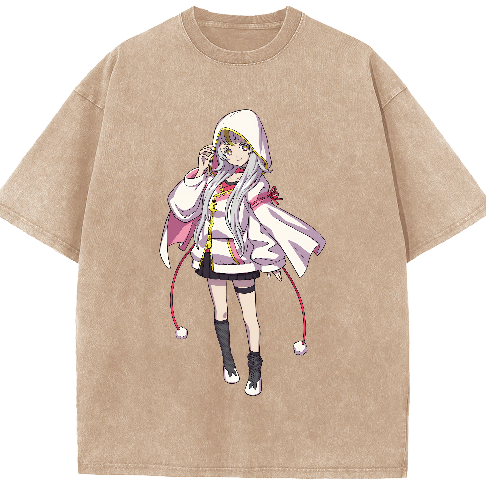 （画像用） 妖怪ウォッチ Yo-kai Watch 綿100% ヴィンテージ風 半袖Tシャツ（フロントプリント）