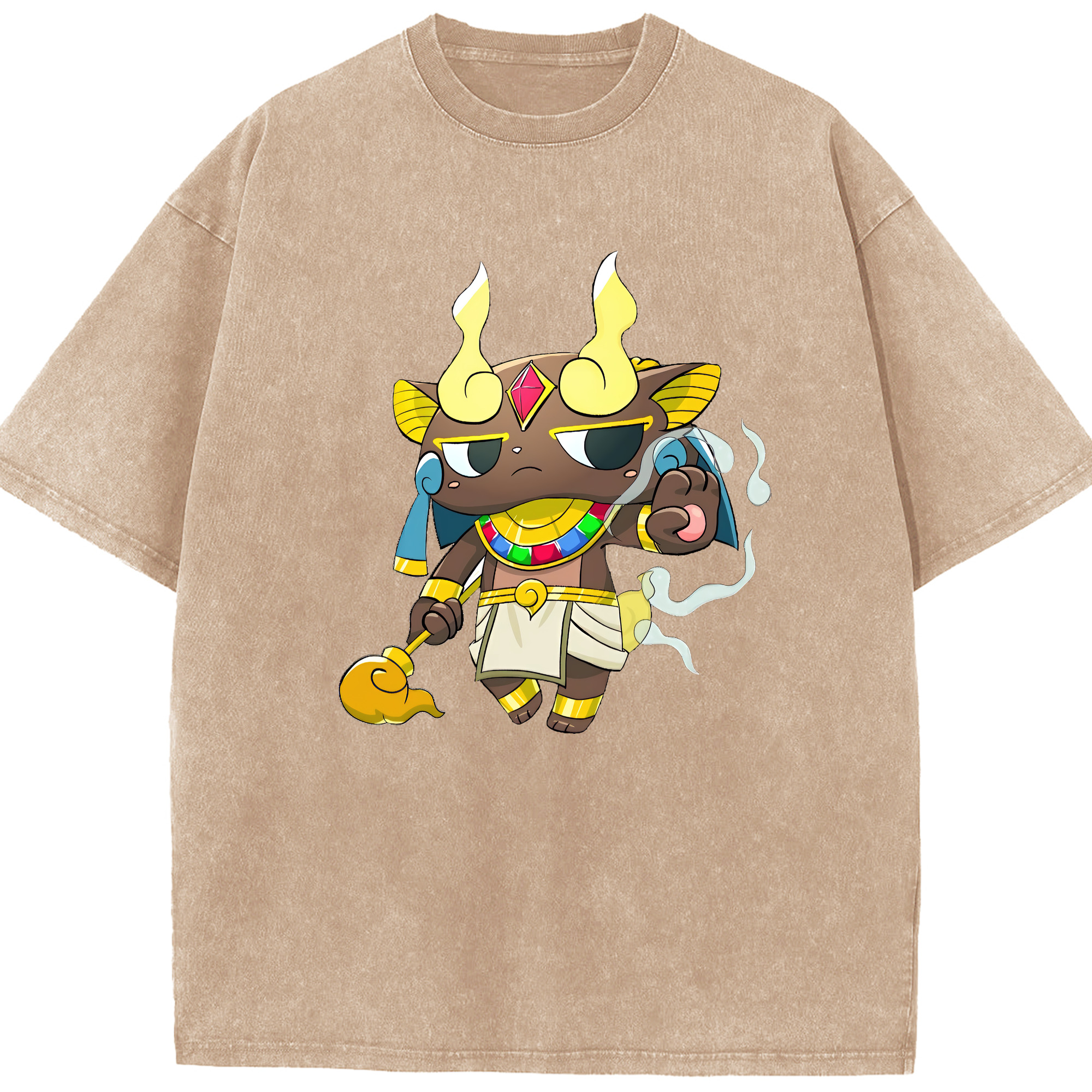 （画像用） 妖怪ウォッチ Yo-kai Watch 綿100% ヴィンテージ風 半袖Tシャツ（フロントプリント）