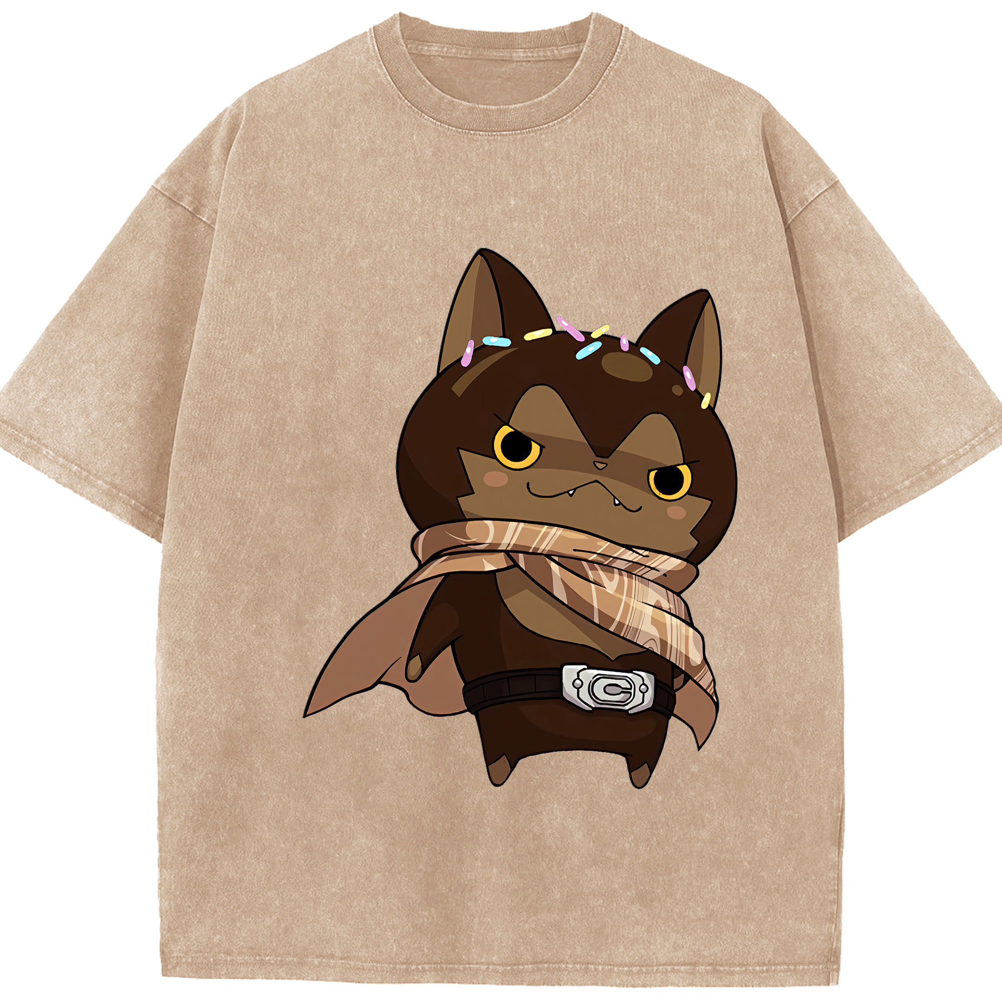 （画像用） 妖怪ウォッチ Yo-kai Watch 綿100% ヴィンテージ風 半袖Tシャツ（フロントプリント）