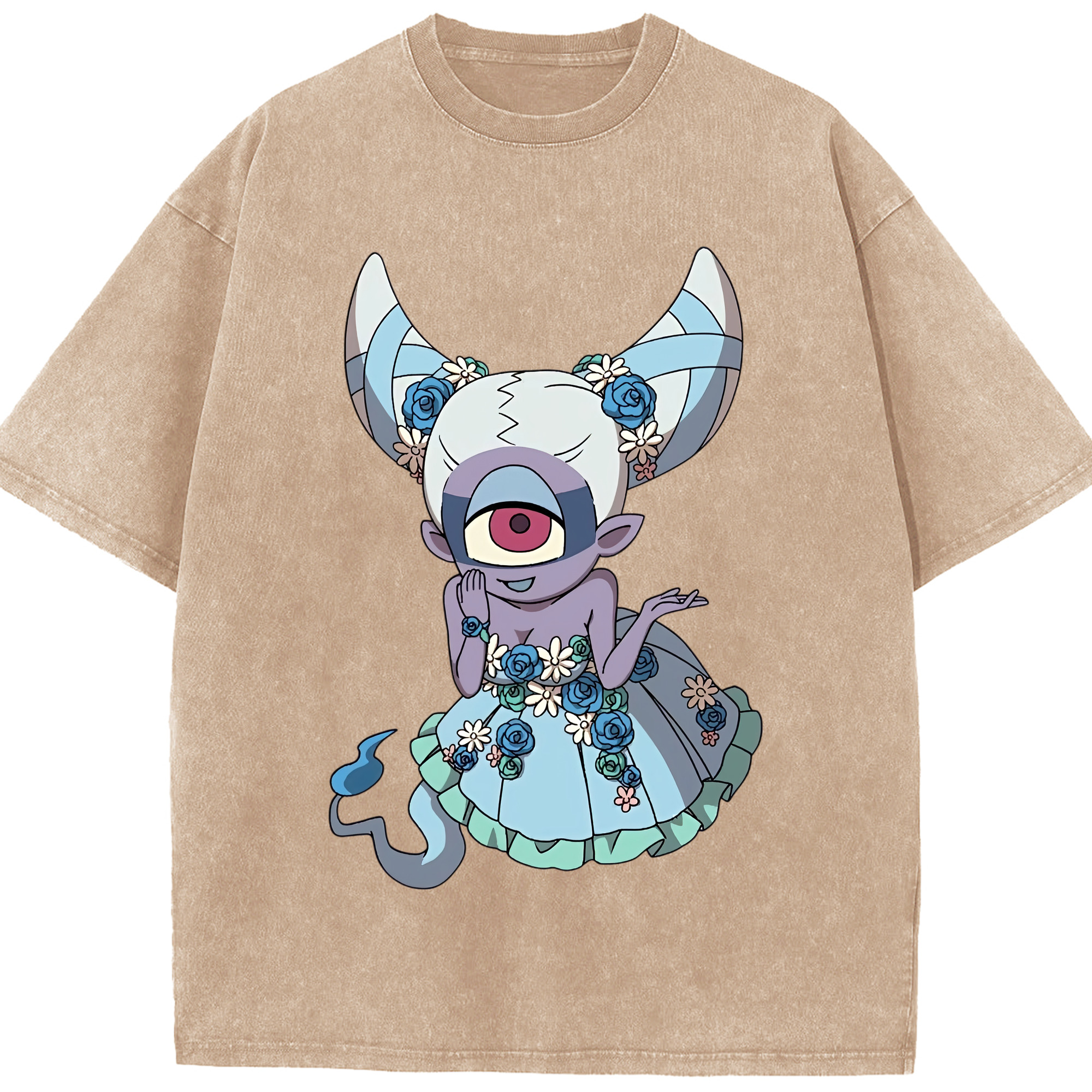 （画像用） 妖怪ウォッチ Yo-kai Watch 綿100% ヴィンテージ風 半袖Tシャツ（フロントプリント）