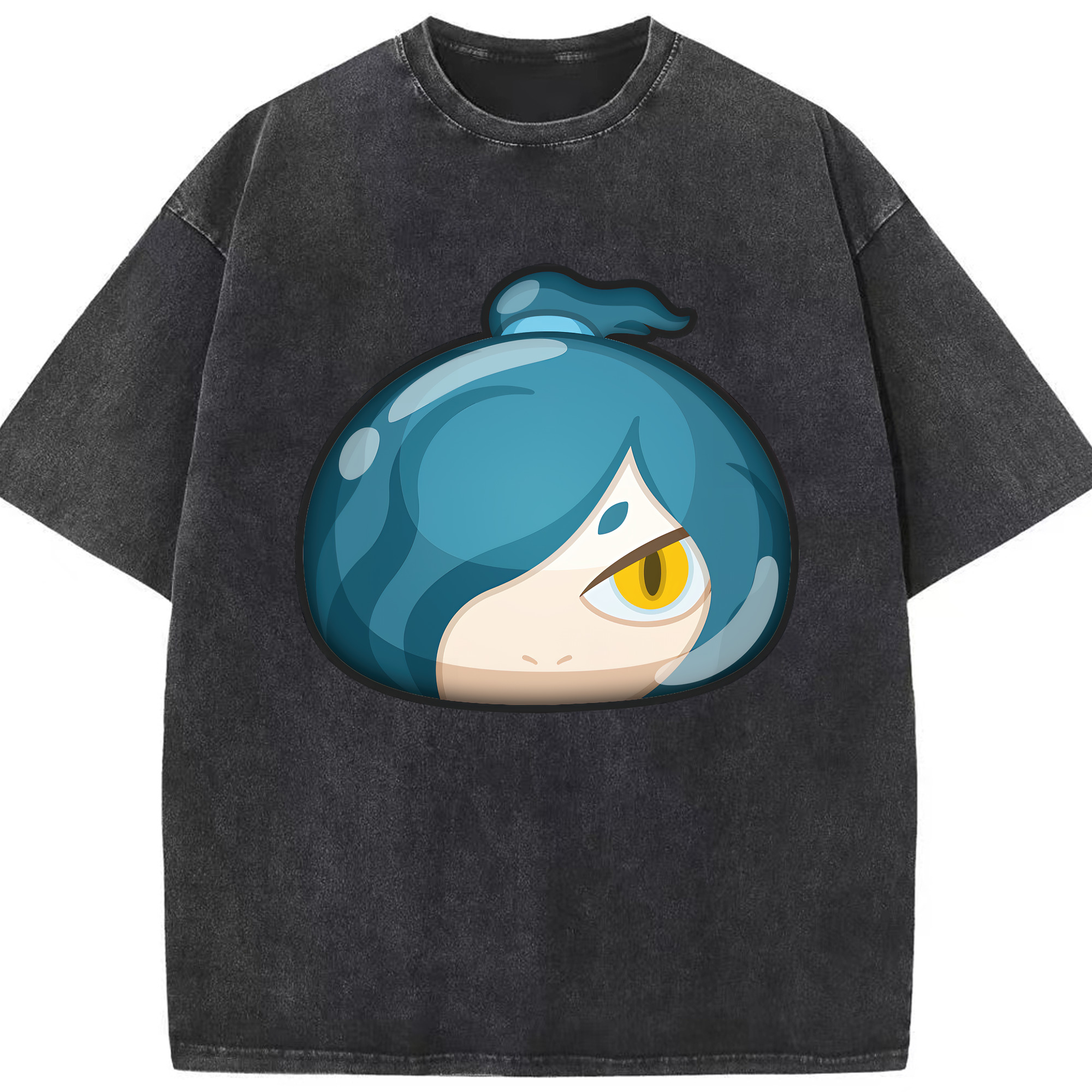 （画像用） 妖怪ウォッチ Yo-kai Watch 綿100% ヴィンテージ風 半袖Tシャツ（フロントプリント）