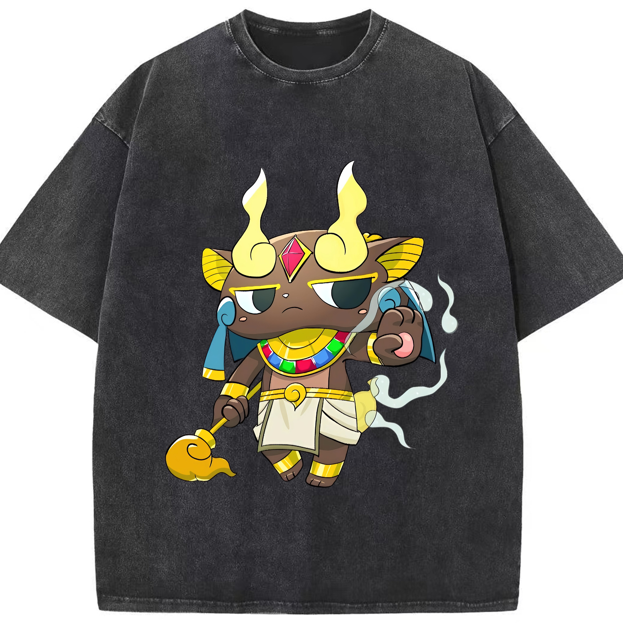 （画像用） 妖怪ウォッチ Yo-kai Watch 綿100% ヴィンテージ風 半袖Tシャツ（フロントプリント）