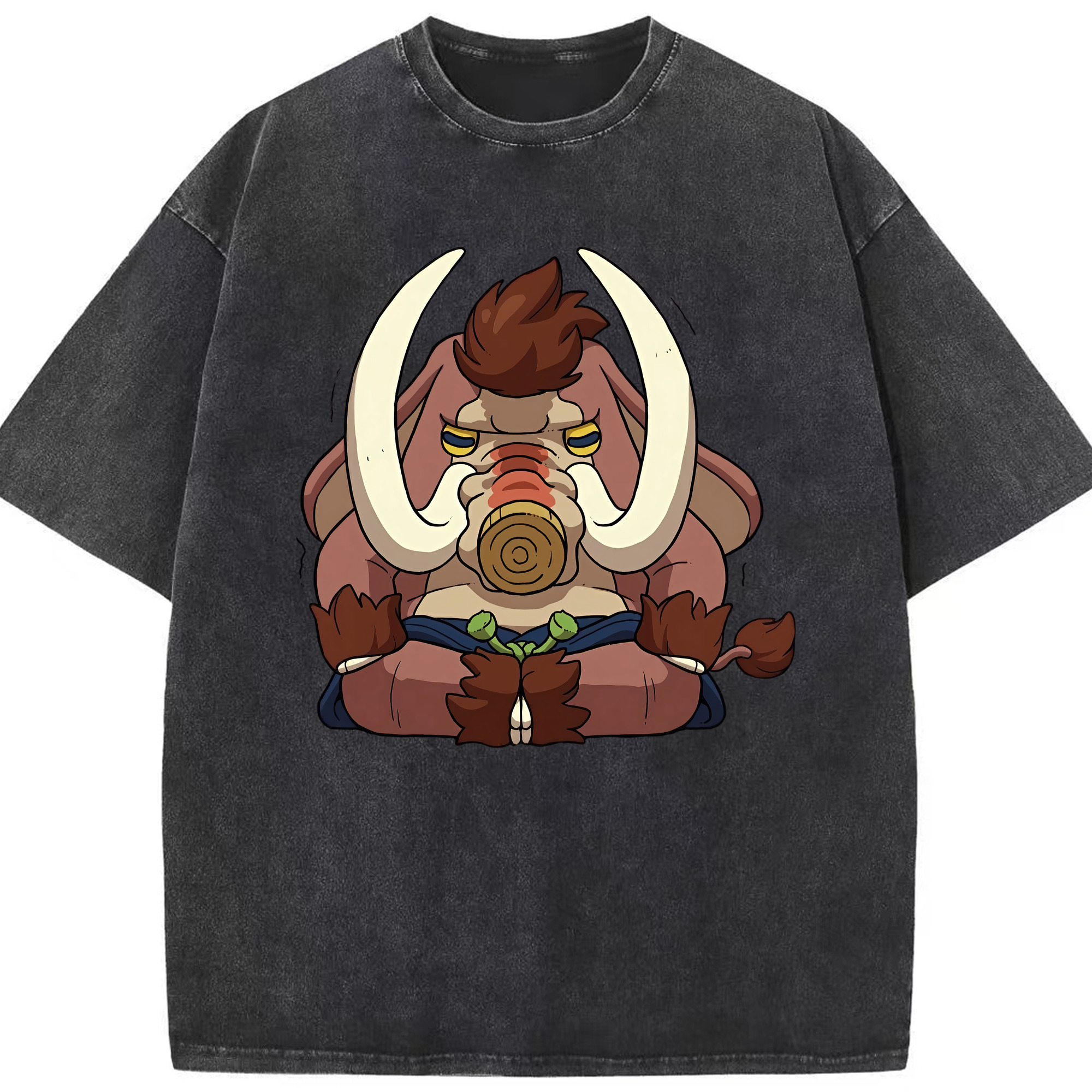 （画像用） 妖怪ウォッチ Yo-kai Watch 綿100% ヴィンテージ風 半袖Tシャツ（フロントプリント）
