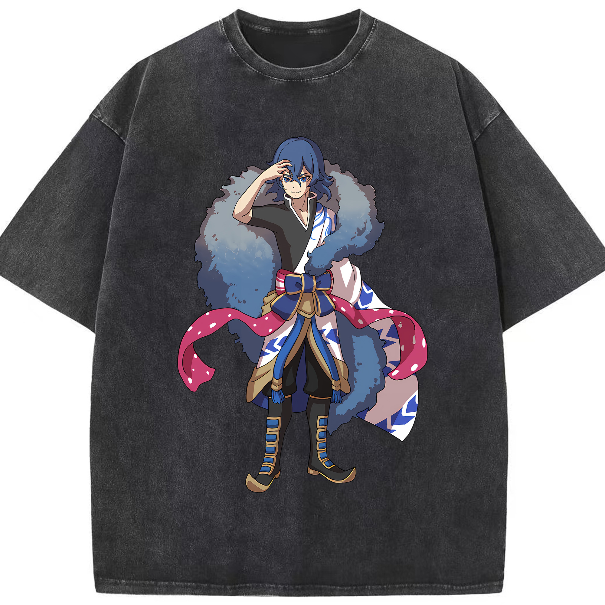 （画像用） 妖怪ウォッチ Yo-kai Watch 綿100% ヴィンテージ風 半袖Tシャツ（フロントプリント）