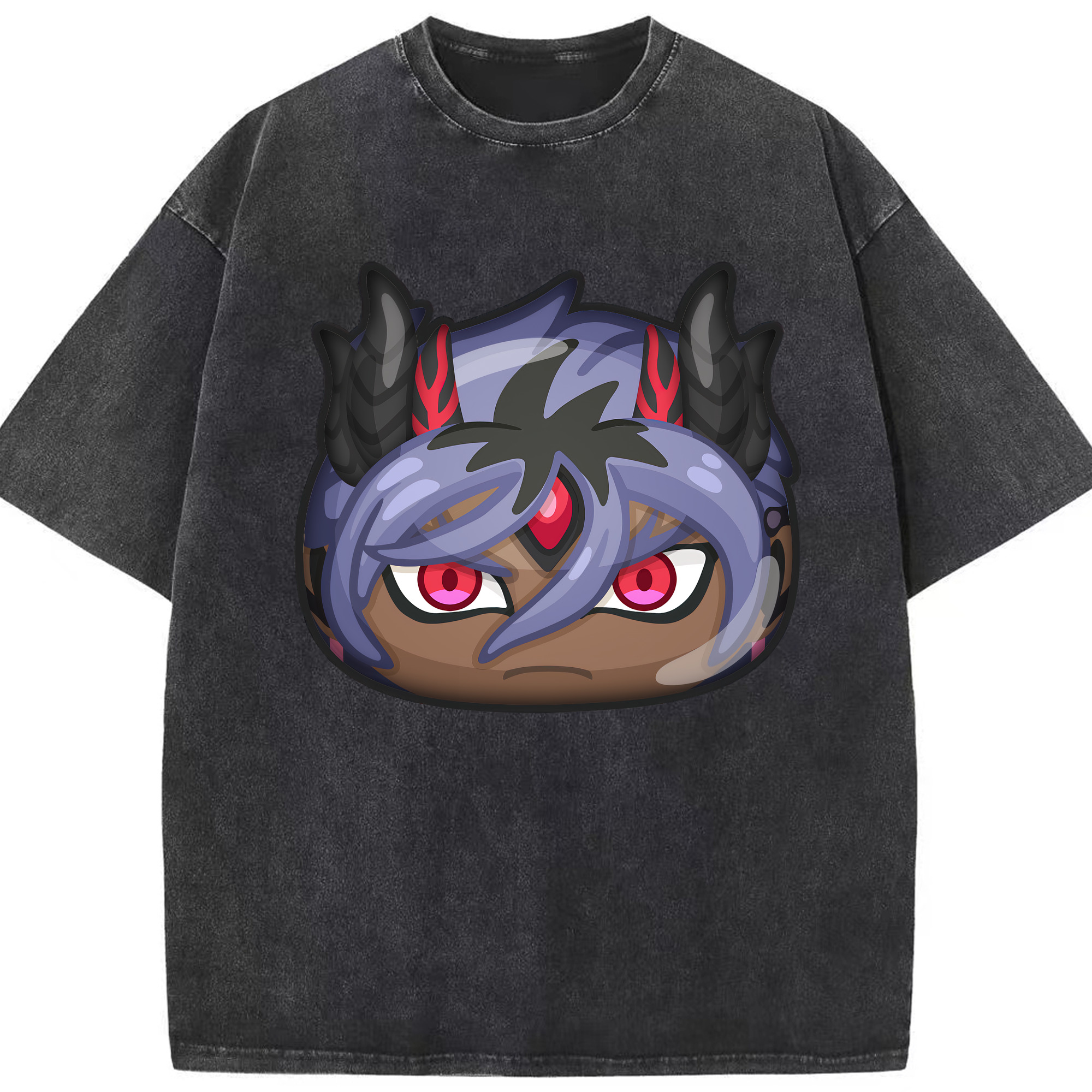 （画像用） 妖怪ウォッチ Yo-kai Watch 綿100% ヴィンテージ風 半袖Tシャツ（フロントプリント）