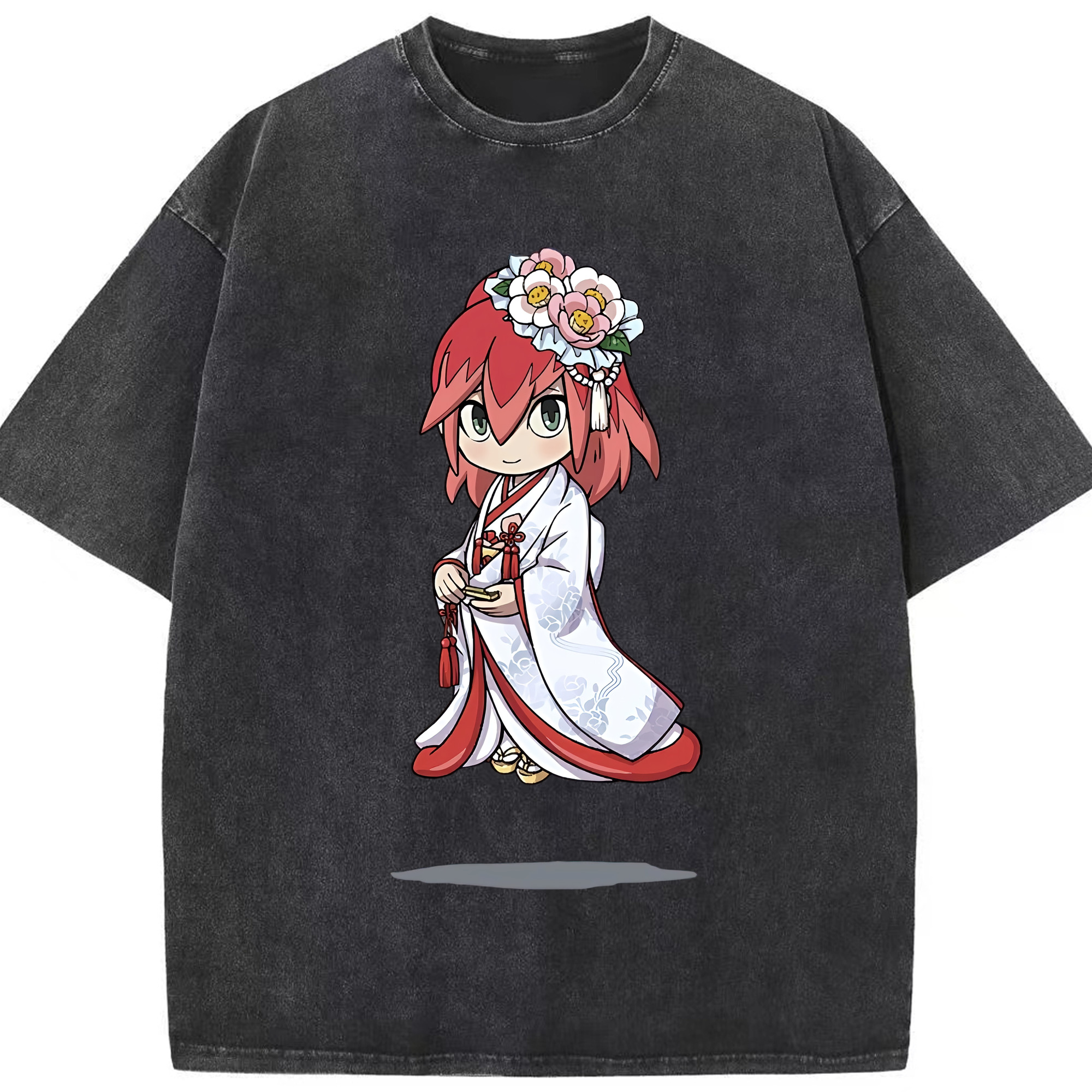 （画像用） 妖怪ウォッチ Yo-kai Watch 綿100% ヴィンテージ風 半袖Tシャツ（フロントプリント）