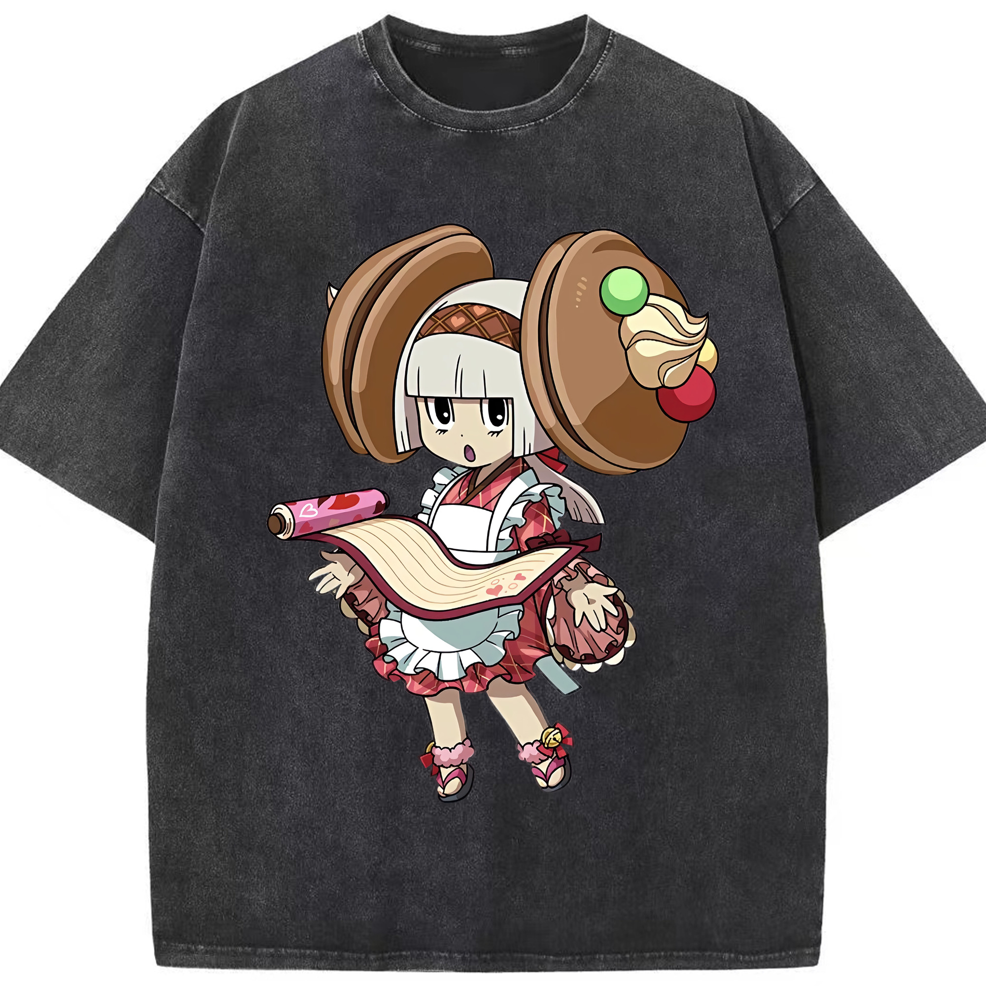 （画像用） 妖怪ウォッチ Yo-kai Watch 綿100% ヴィンテージ風 半袖Tシャツ（フロントプリント）
