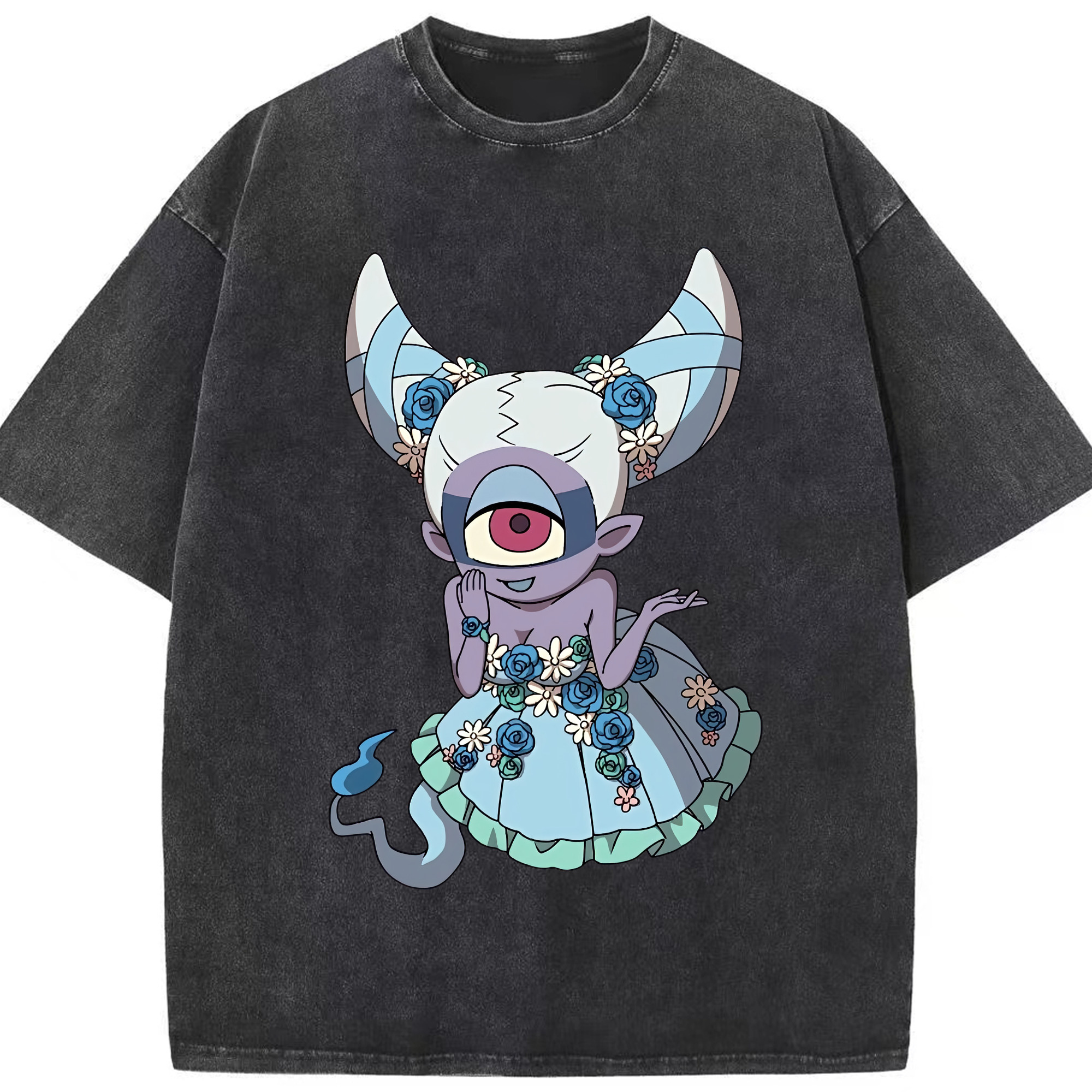 （画像用） 妖怪ウォッチ Yo-kai Watch 綿100% ヴィンテージ風 半袖Tシャツ（フロントプリント）