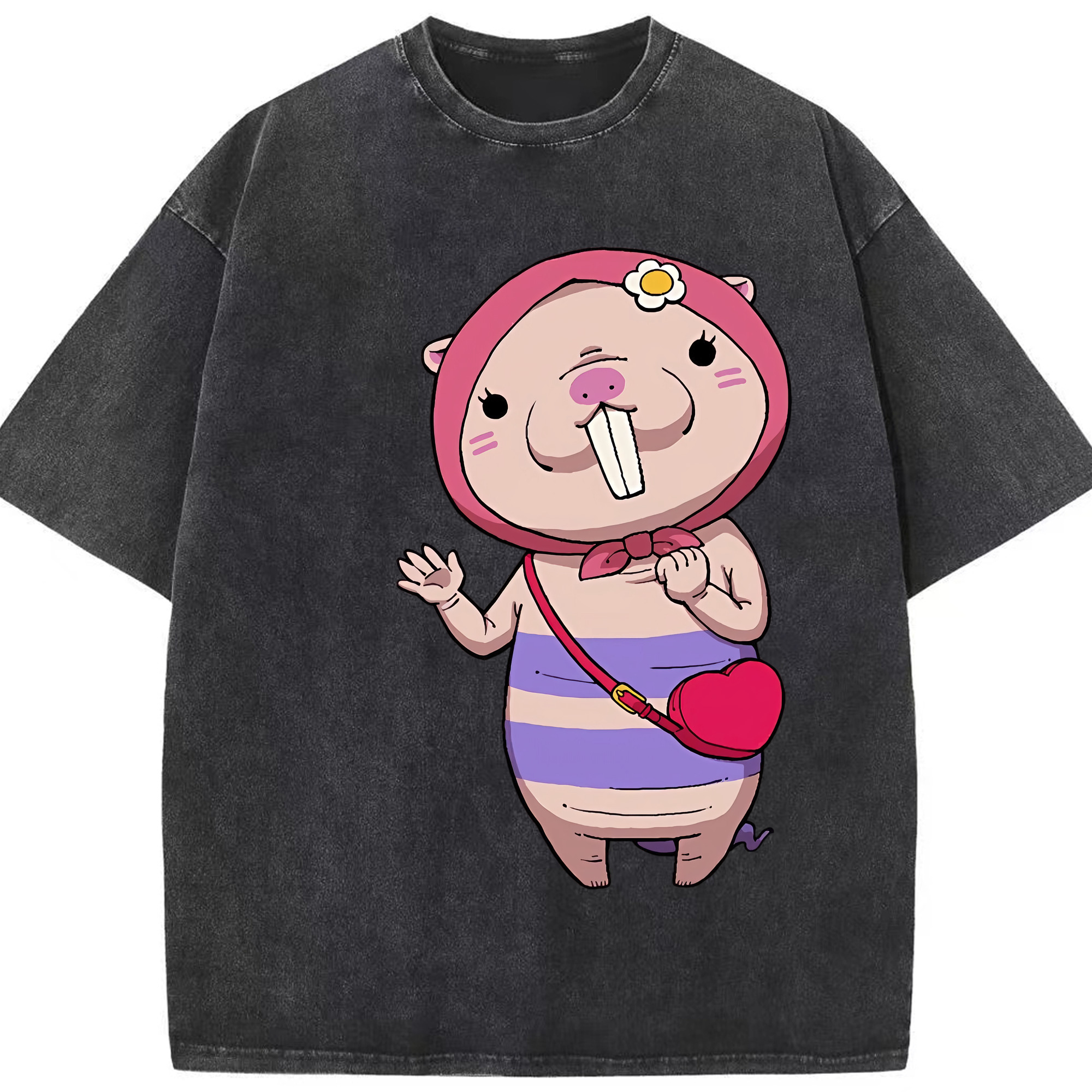 （画像用） 妖怪ウォッチ Yo-kai Watch 綿100% ヴィンテージ風 半袖Tシャツ（フロントプリント）