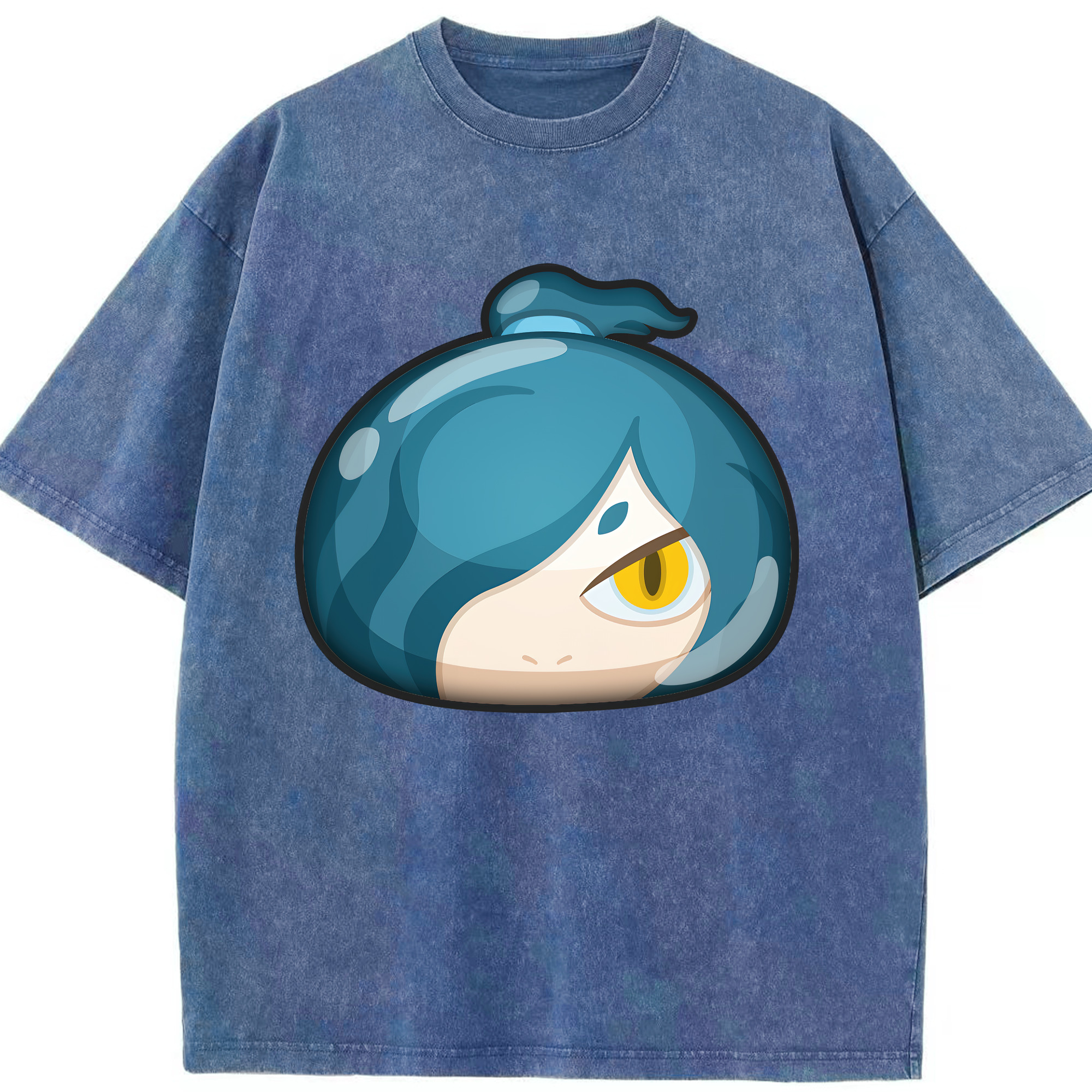 （画像用） 妖怪ウォッチ Yo-kai Watch 綿100% ヴィンテージ風 半袖Tシャツ（フロントプリント）