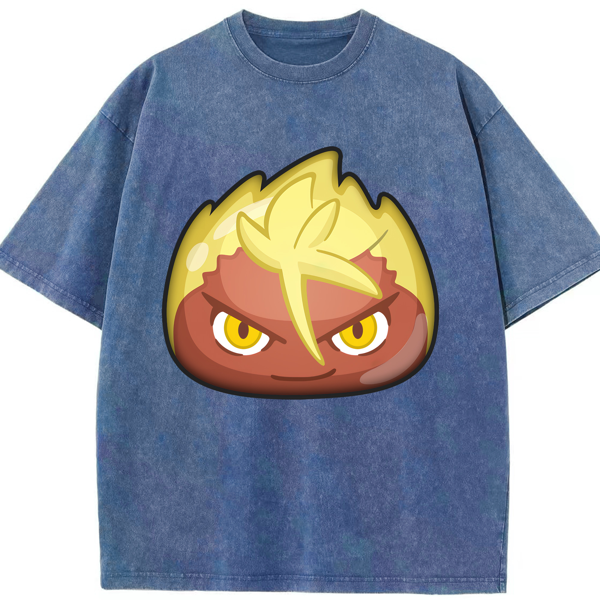 （画像用） 妖怪ウォッチ Yo-kai Watch 綿100% ヴィンテージ風 半袖Tシャツ（フロントプリント）