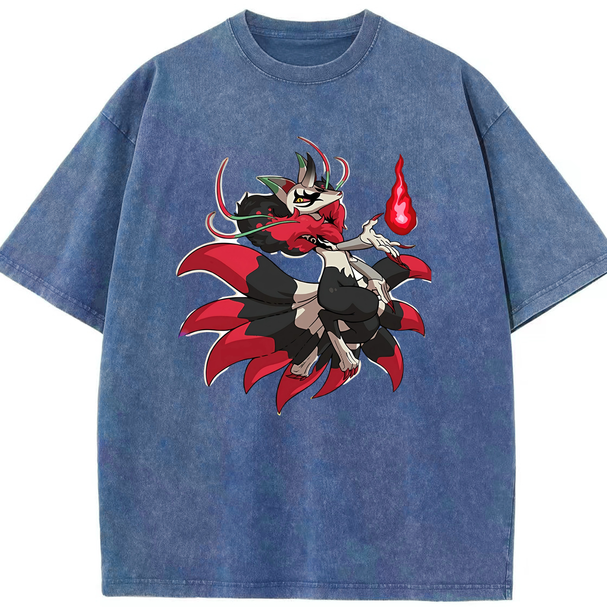 （画像用） 妖怪ウォッチ Yo-kai Watch 綿100% ヴィンテージ風 半袖Tシャツ（フロントプリント）