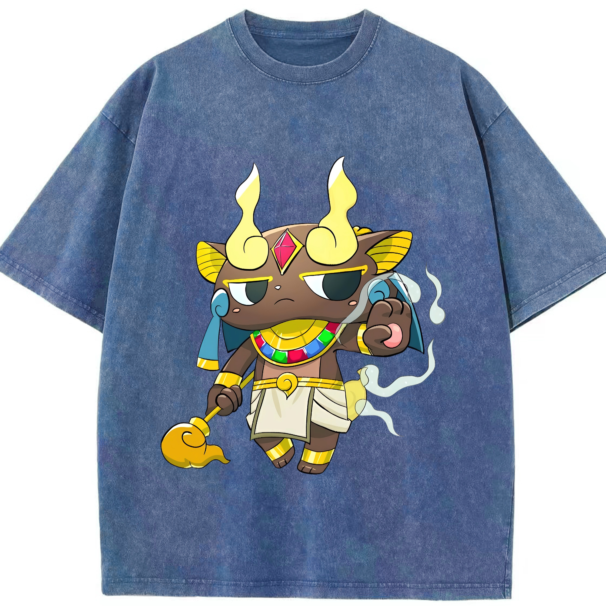（画像用） 妖怪ウォッチ Yo-kai Watch 綿100% ヴィンテージ風 半袖Tシャツ（フロントプリント）