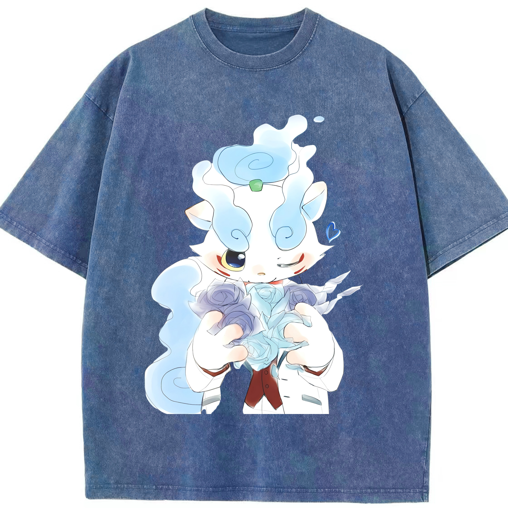 （画像用） 妖怪ウォッチ Yo-kai Watch 綿100% ヴィンテージ風 半袖Tシャツ（フロントプリント）