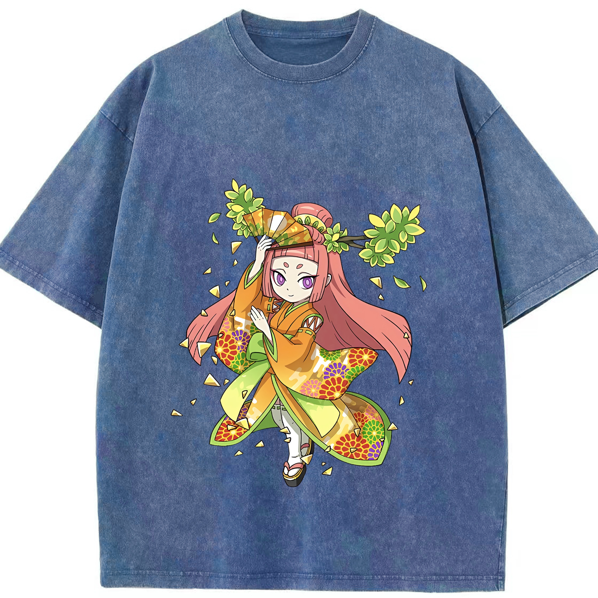 （画像用） 妖怪ウォッチ Yo-kai Watch 綿100% ヴィンテージ風 半袖Tシャツ（フロントプリント）