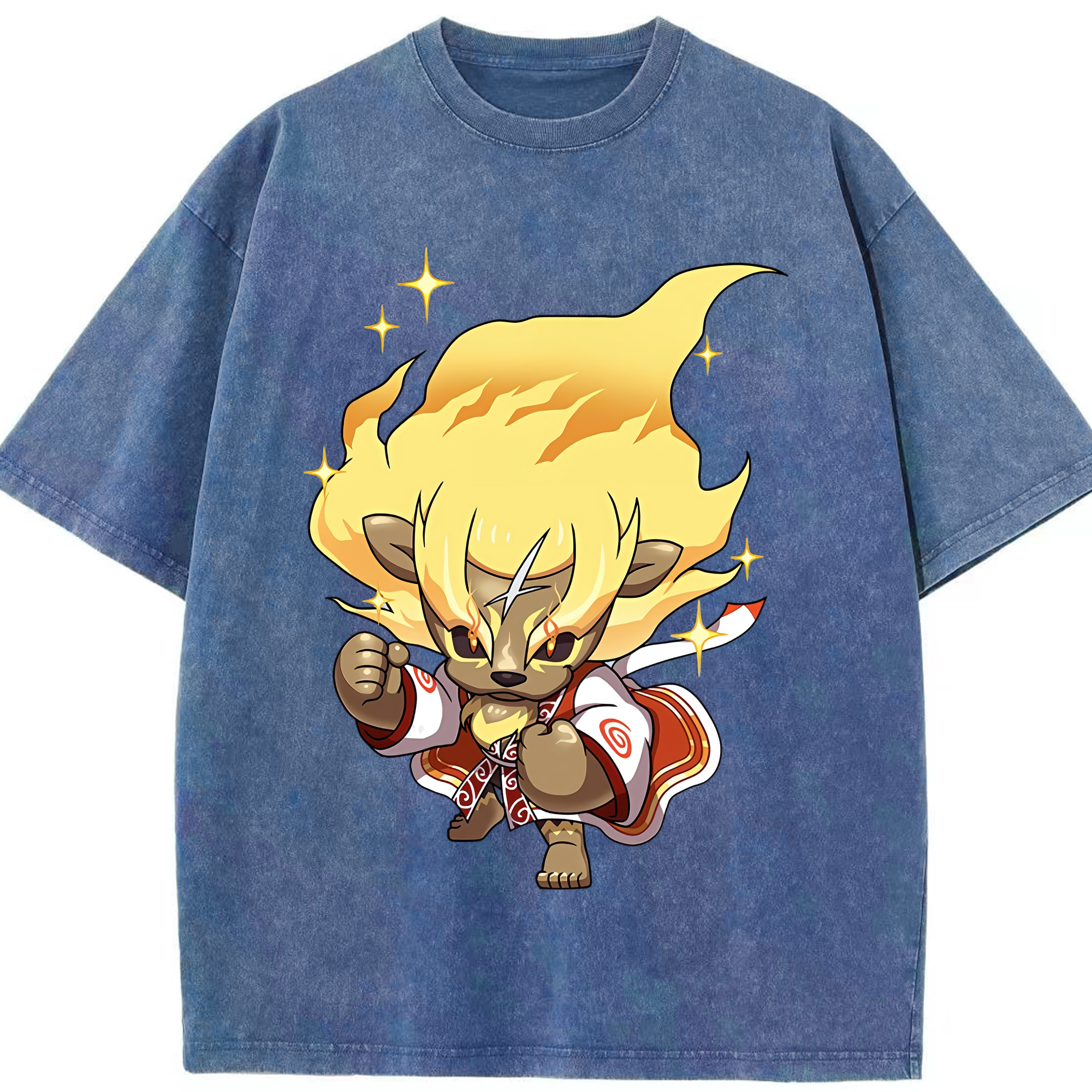 （画像用） 妖怪ウォッチ Yo-kai Watch 綿100% ヴィンテージ風 半袖Tシャツ（フロントプリント）
