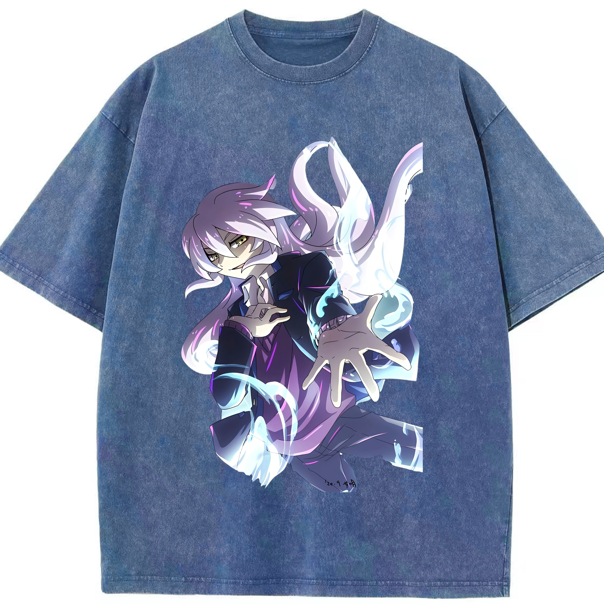 （画像用） 妖怪ウォッチ Yo-kai Watch 綿100% ヴィンテージ風 半袖Tシャツ（フロントプリント）
