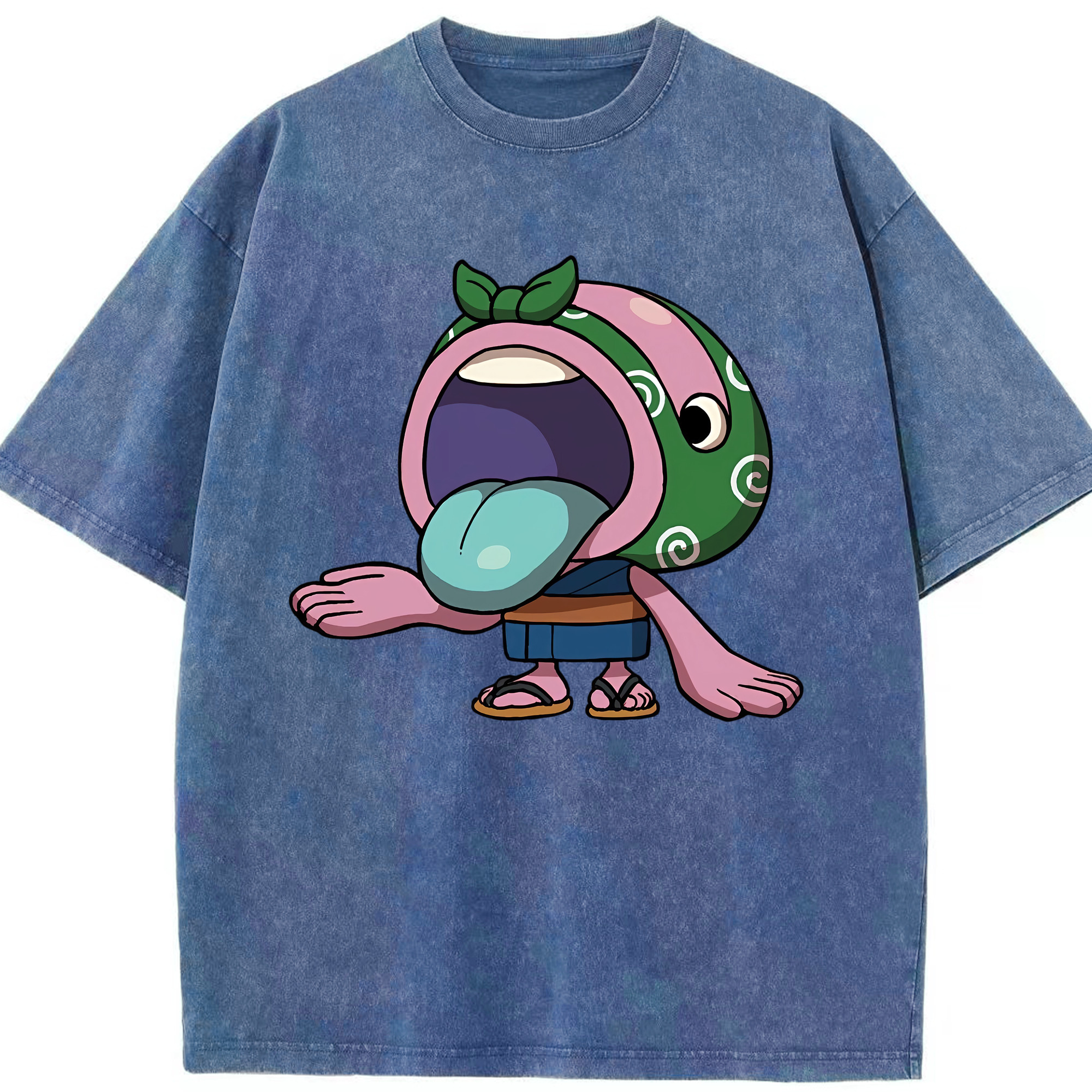 （画像用） 妖怪ウォッチ Yo-kai Watch 綿100% ヴィンテージ風 半袖Tシャツ（フロントプリント）