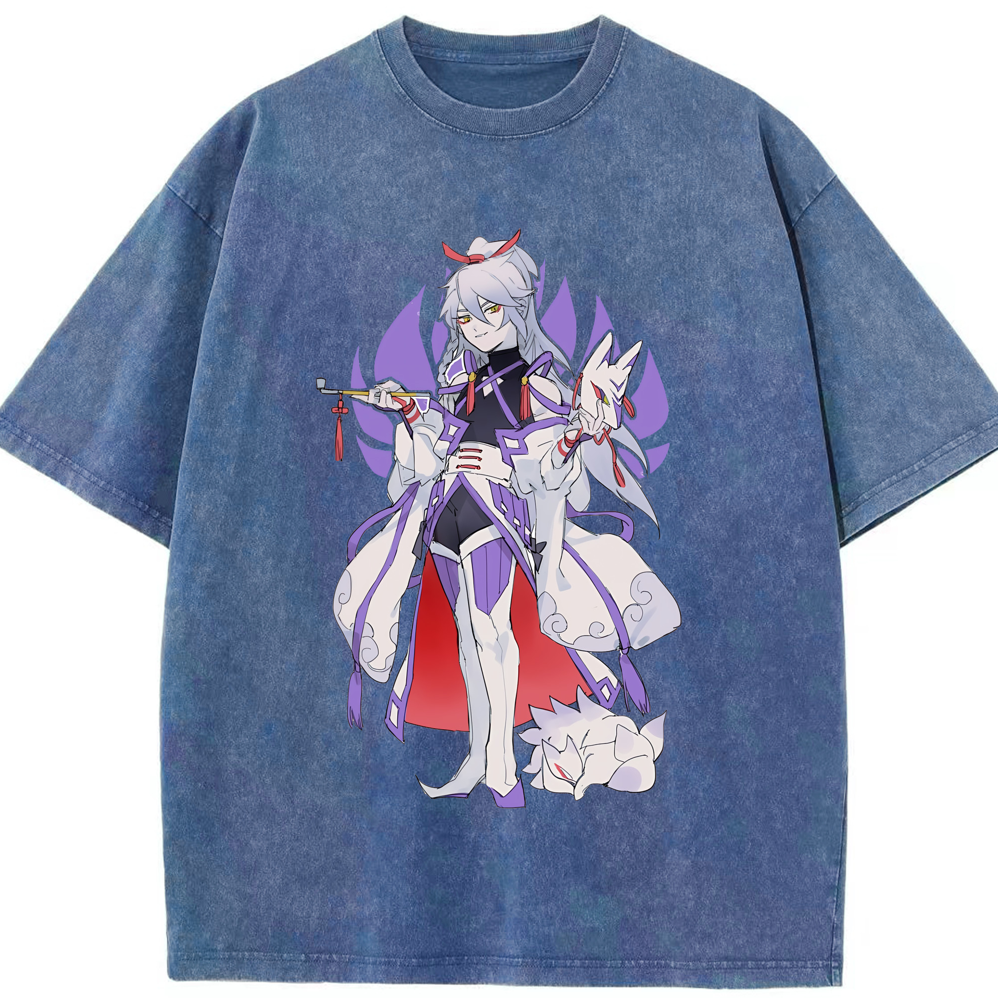 （画像用） 妖怪ウォッチ Yo-kai Watch 綿100% ヴィンテージ風 半袖Tシャツ（フロントプリント）