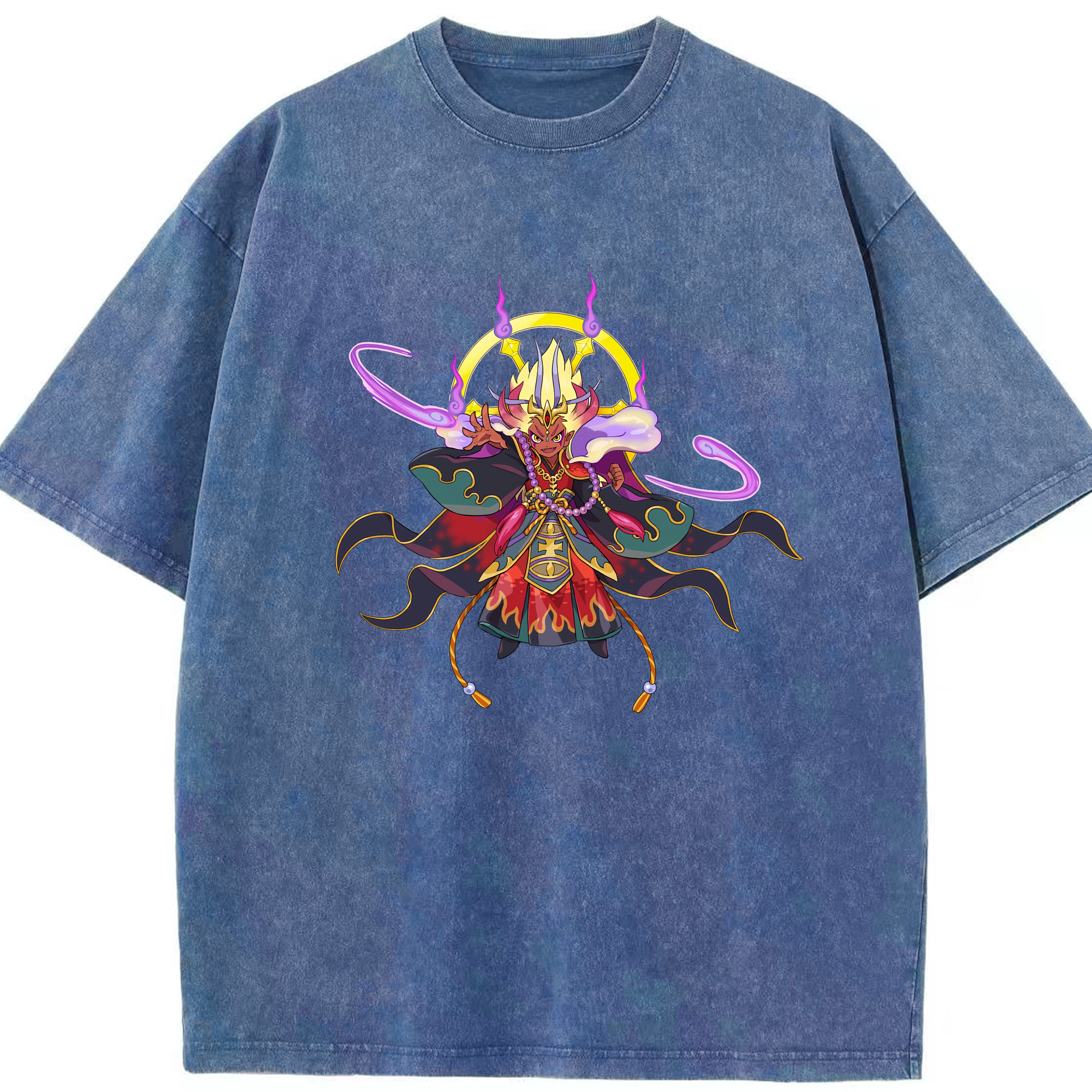 （画像用） 妖怪ウォッチ Yo-kai Watch 綿100% ヴィンテージ風 半袖Tシャツ（フロントプリント）