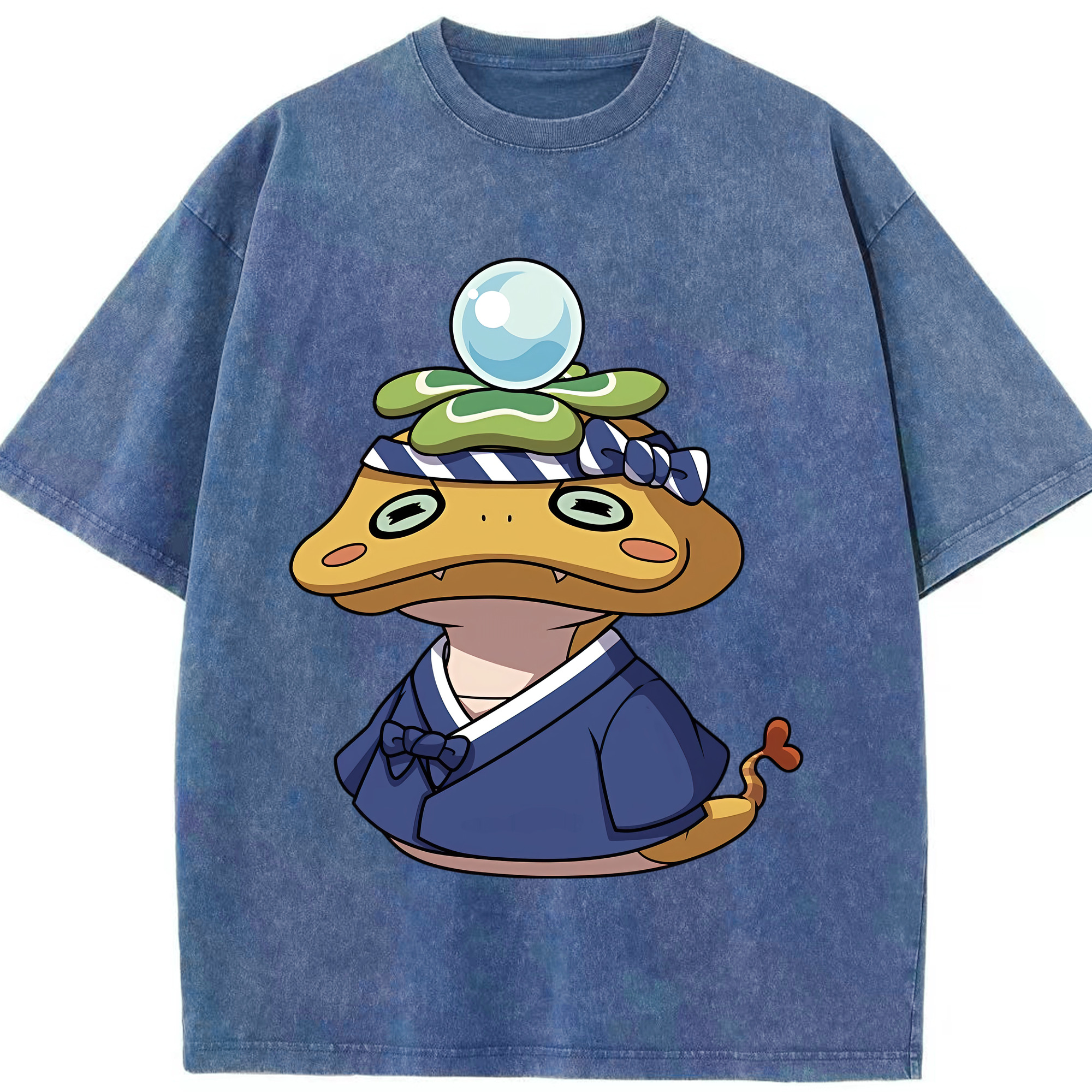 （画像用） 妖怪ウォッチ Yo-kai Watch 綿100% ヴィンテージ風 半袖Tシャツ（フロントプリント）