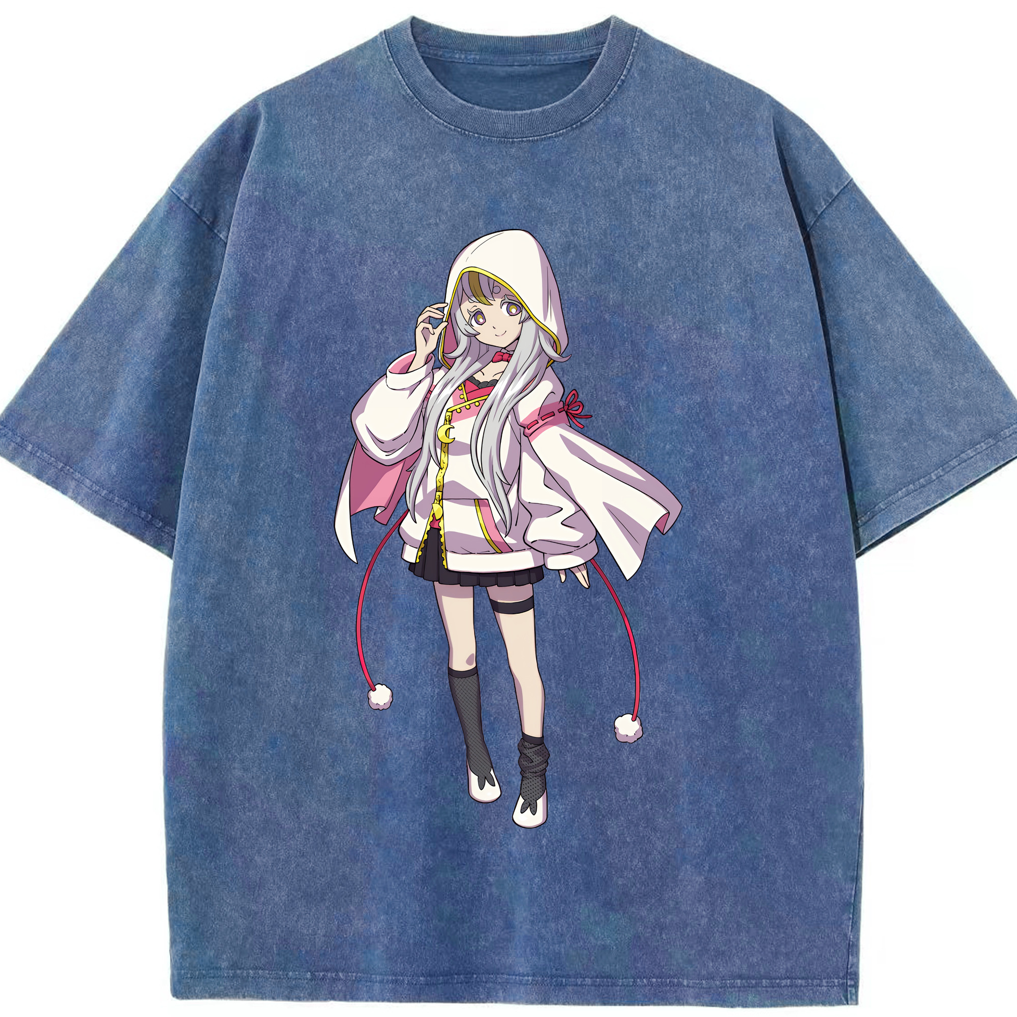 （画像用） 妖怪ウォッチ Yo-kai Watch 綿100% ヴィンテージ風 半袖Tシャツ（フロントプリント）
