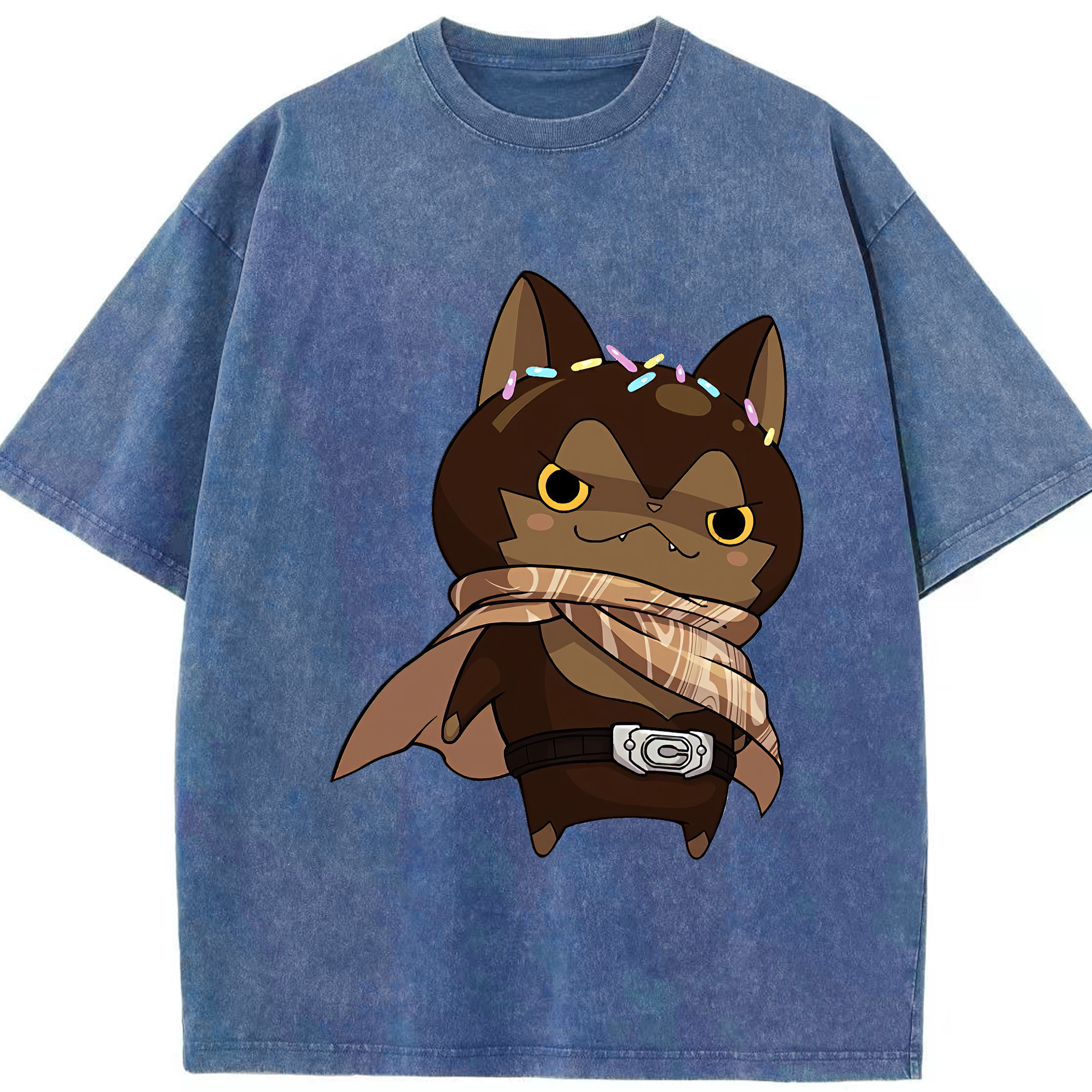 （画像用） 妖怪ウォッチ Yo-kai Watch 綿100% ヴィンテージ風 半袖Tシャツ（フロントプリント）