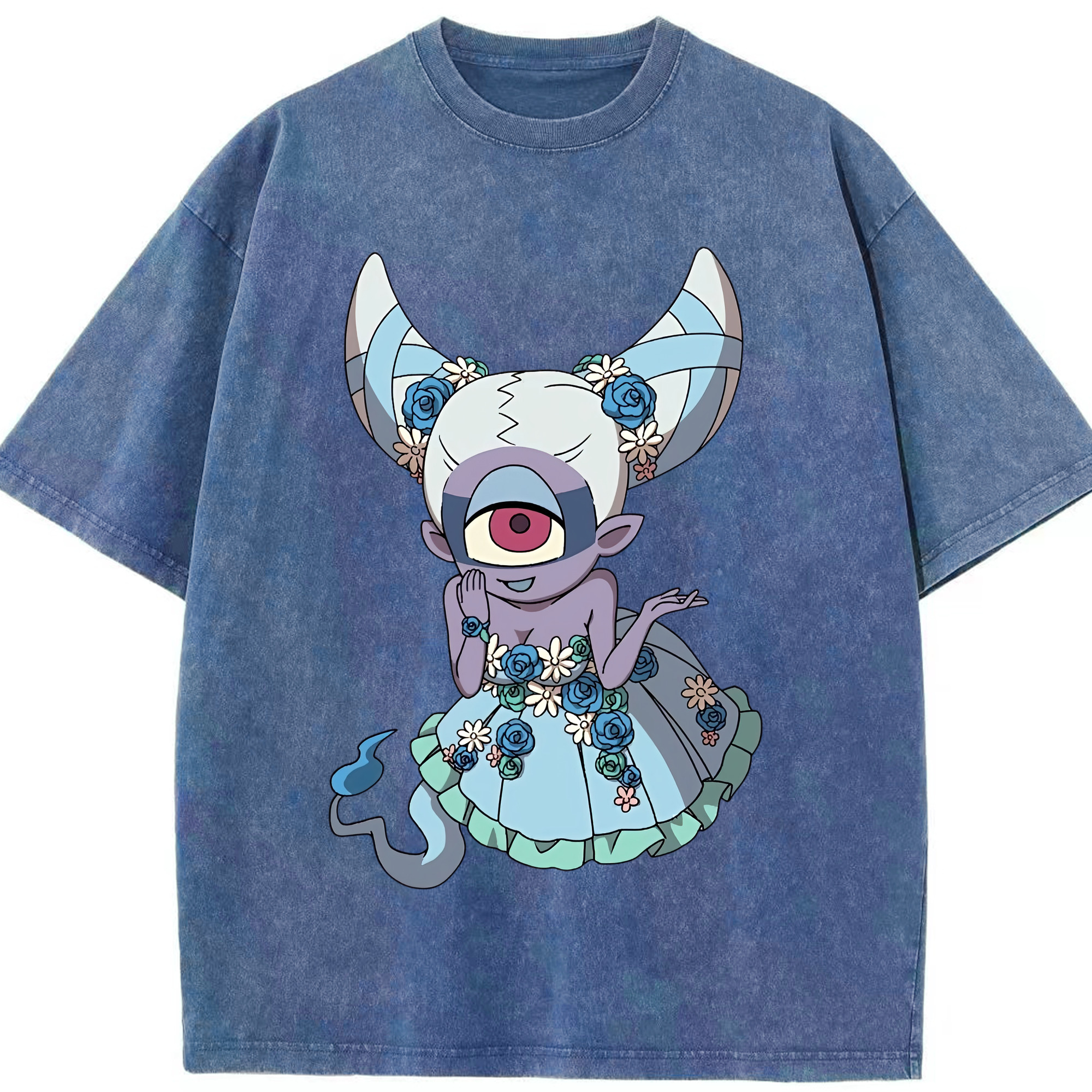 （画像用） 妖怪ウォッチ Yo-kai Watch 綿100% ヴィンテージ風 半袖Tシャツ（フロントプリント）