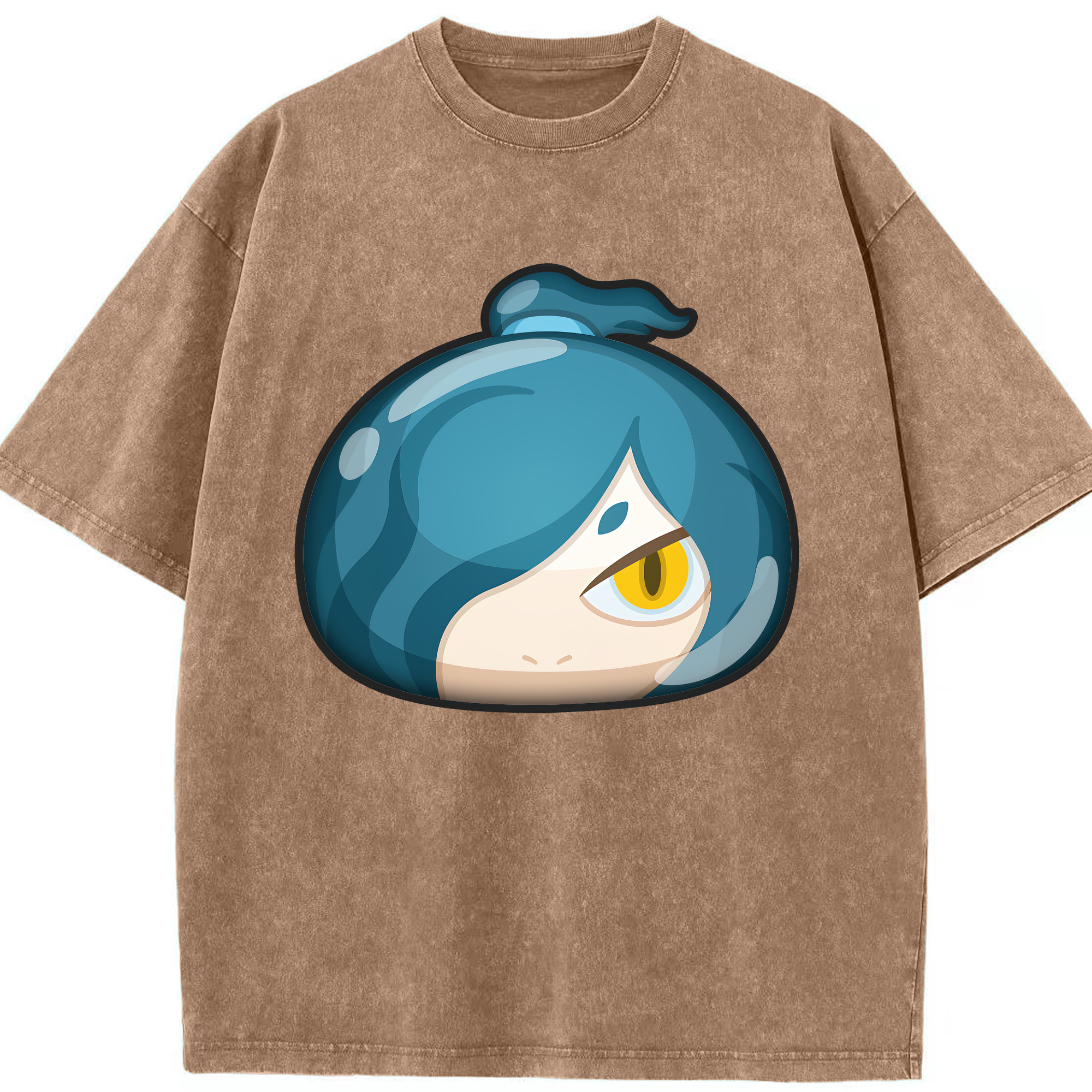 （画像用） 妖怪ウォッチ Yo-kai Watch 綿100% ヴィンテージ風 半袖Tシャツ（フロントプリント）