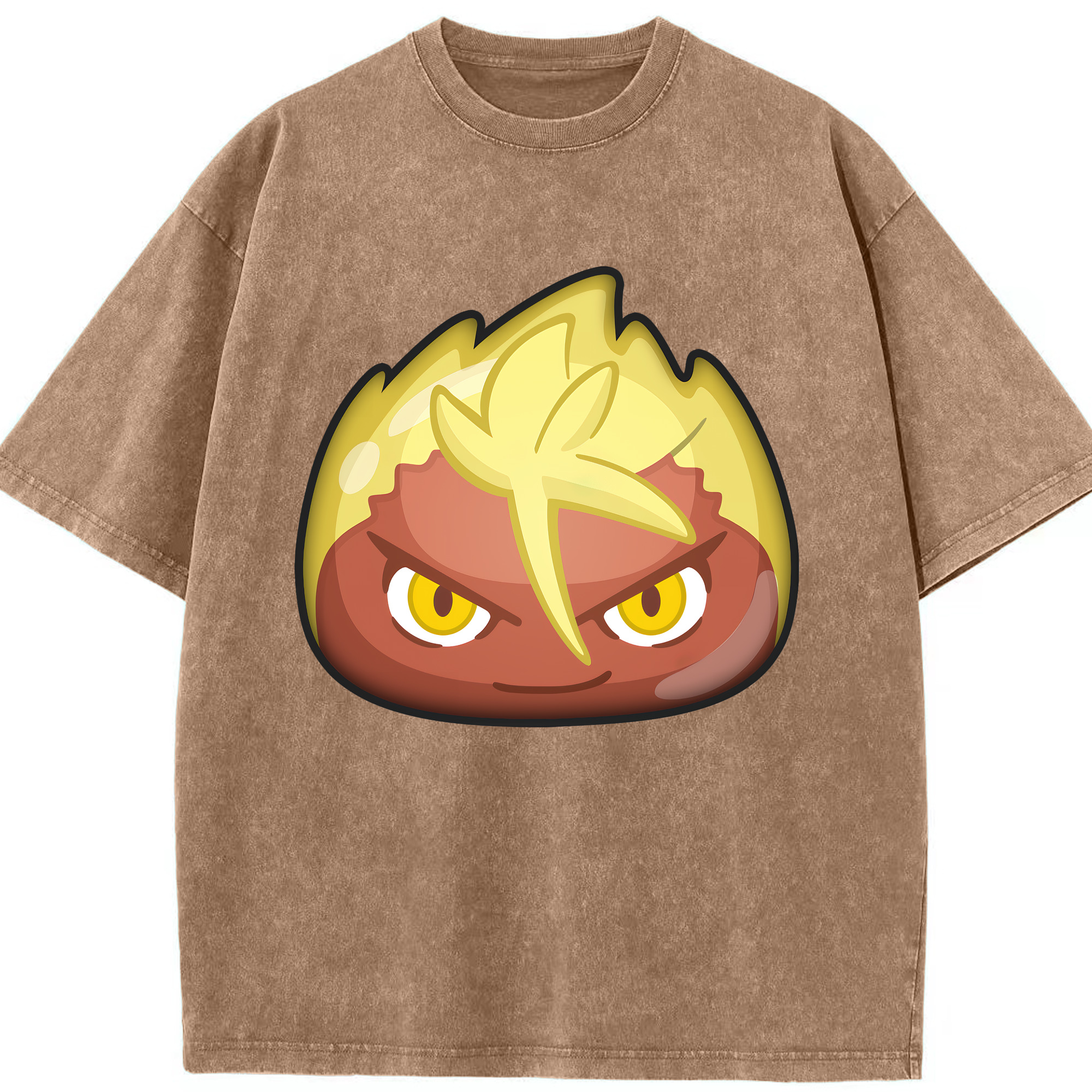 （画像用） 妖怪ウォッチ Yo-kai Watch 綿100% ヴィンテージ風 半袖Tシャツ（フロントプリント）