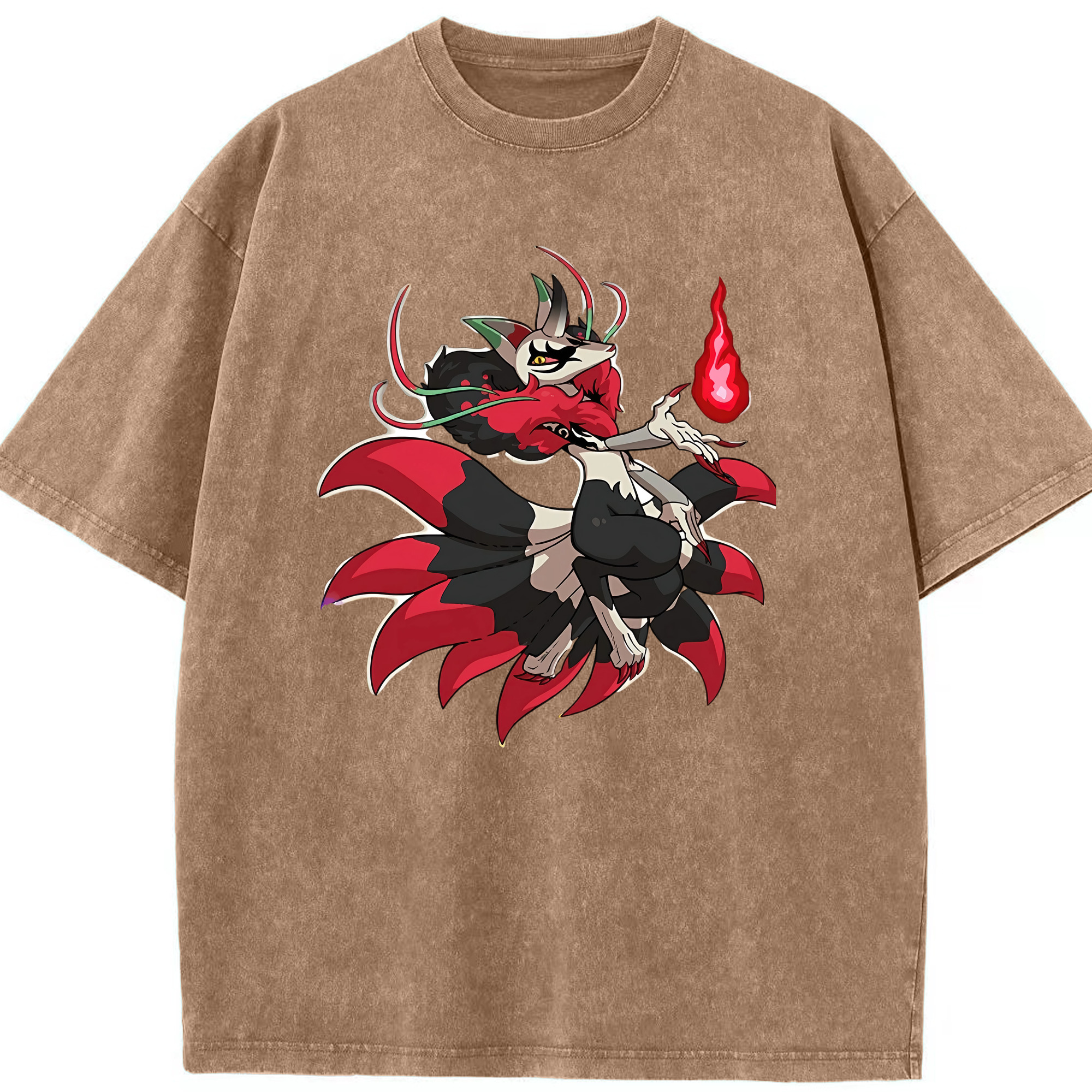 （画像用） 妖怪ウォッチ Yo-kai Watch 綿100% ヴィンテージ風 半袖Tシャツ（フロントプリント）