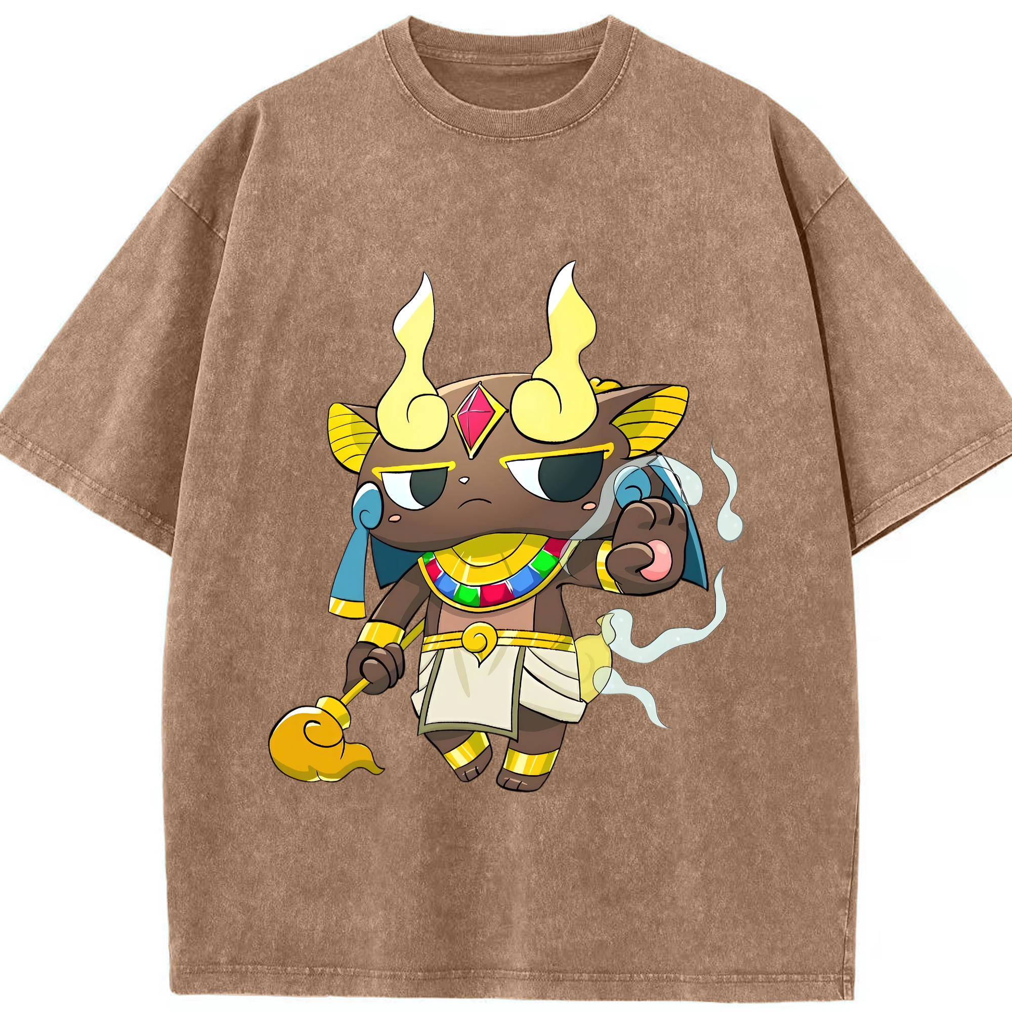 （画像用） 妖怪ウォッチ Yo-kai Watch 綿100% ヴィンテージ風 半袖Tシャツ（フロントプリント）