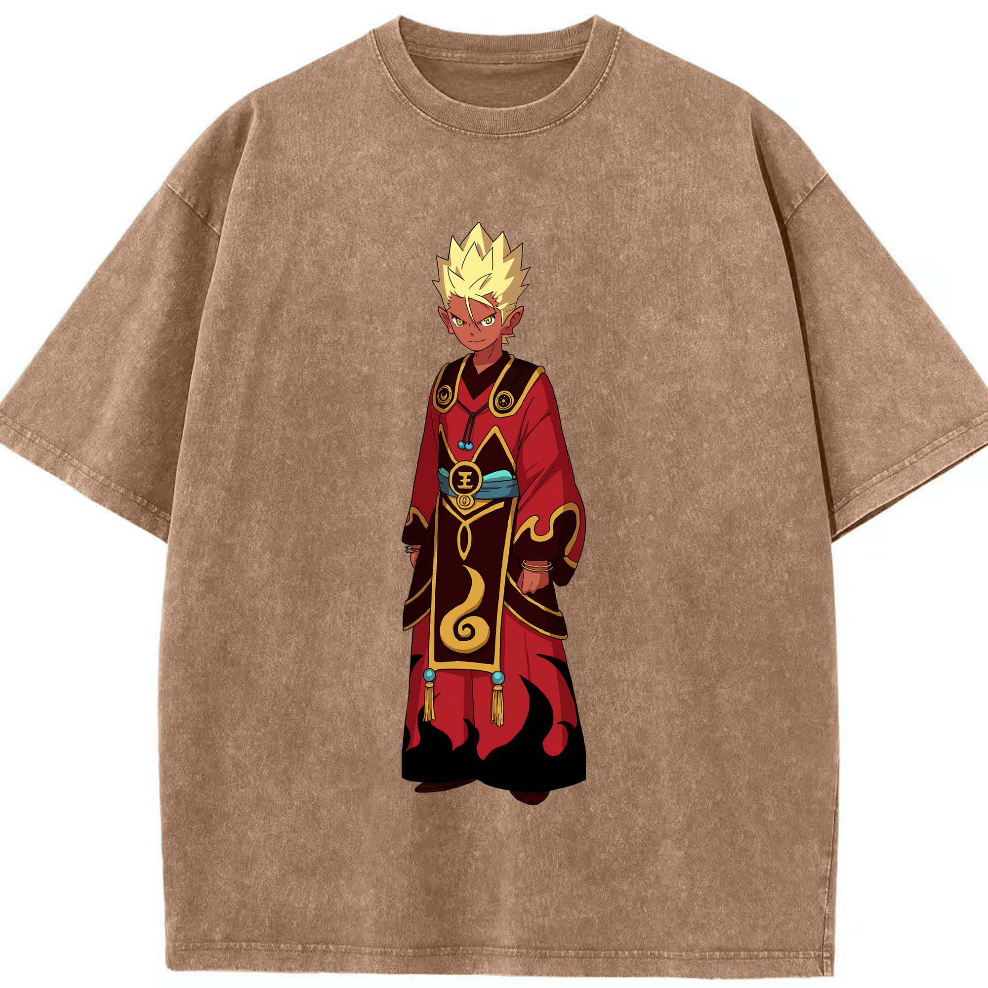 （画像用） 妖怪ウォッチ Yo-kai Watch 綿100% ヴィンテージ風 半袖Tシャツ（フロントプリント）