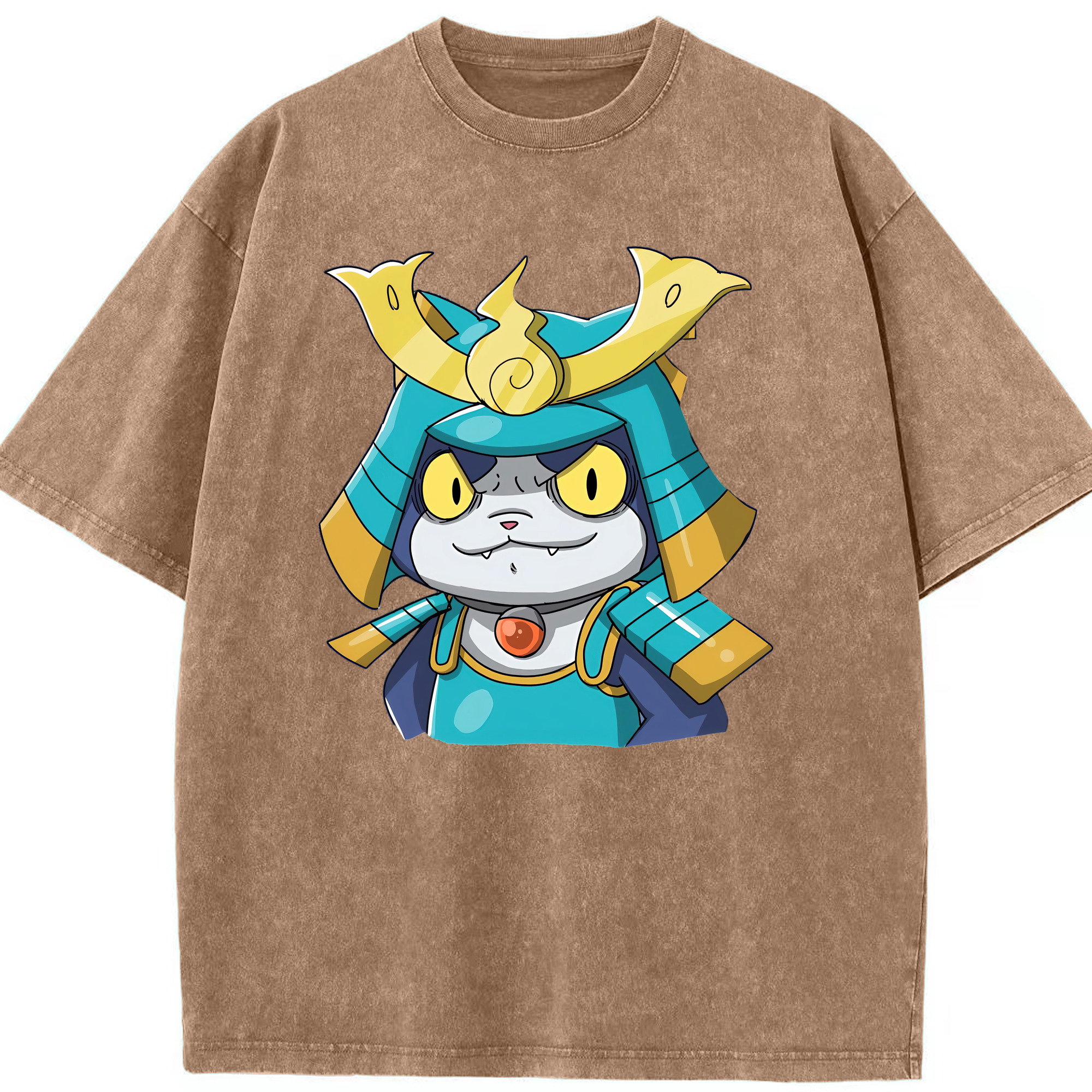 （画像用） 妖怪ウォッチ Yo-kai Watch 綿100% ヴィンテージ風 半袖Tシャツ（フロントプリント）
