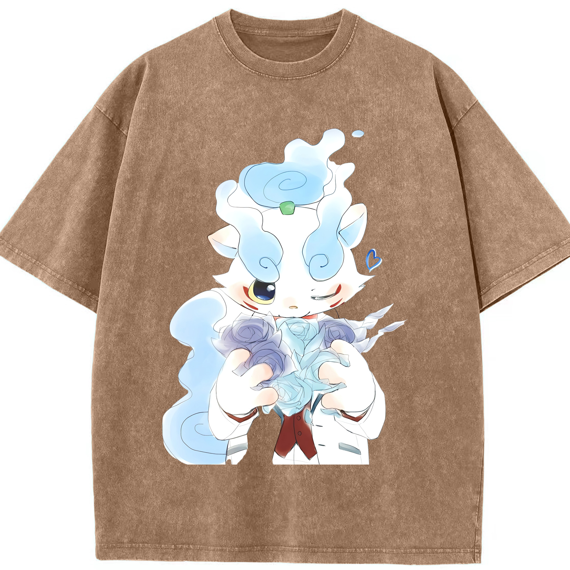 （画像用） 妖怪ウォッチ Yo-kai Watch 綿100% ヴィンテージ風 半袖Tシャツ（フロントプリント）
