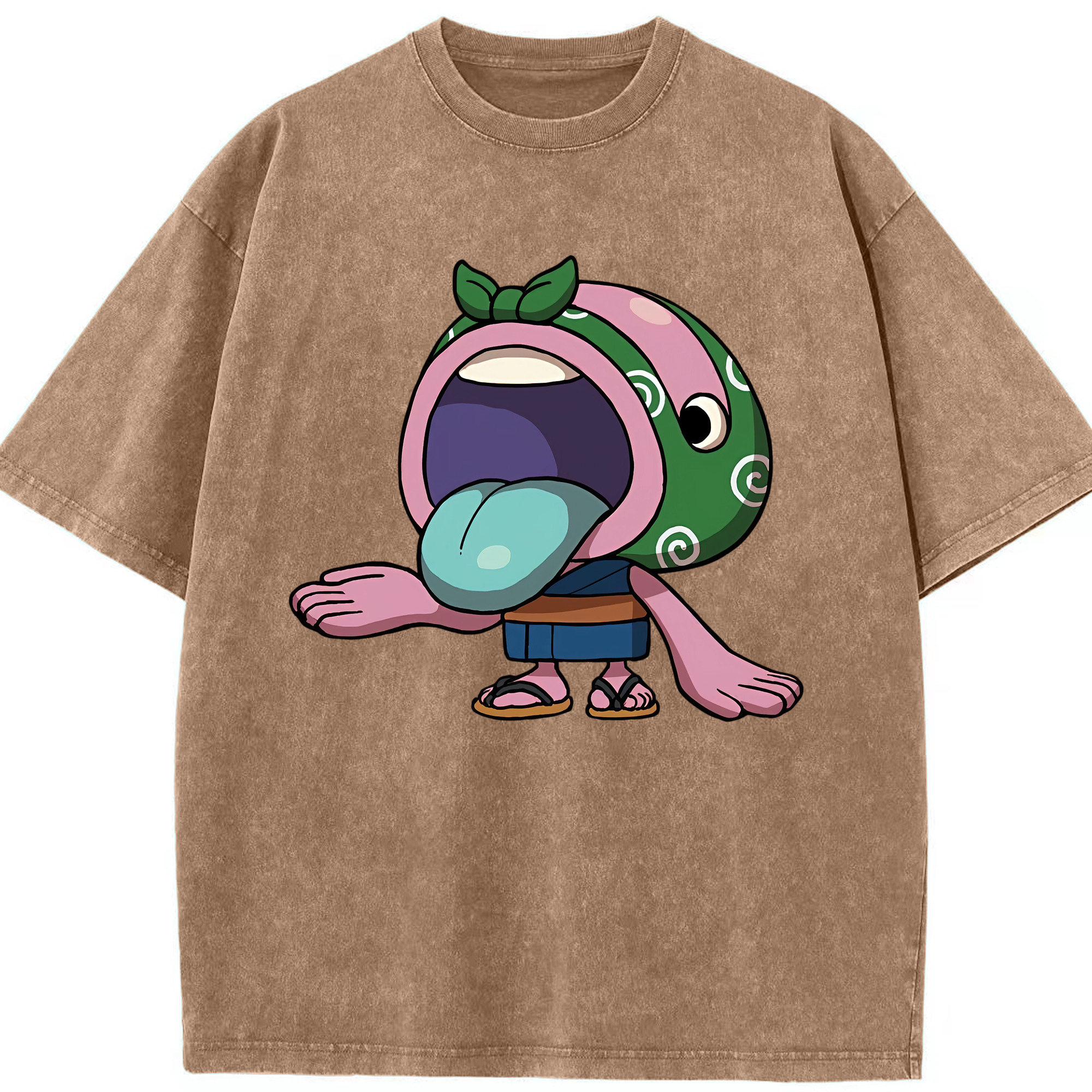 （画像用） 妖怪ウォッチ Yo-kai Watch 綿100% ヴィンテージ風 半袖Tシャツ（フロントプリント）