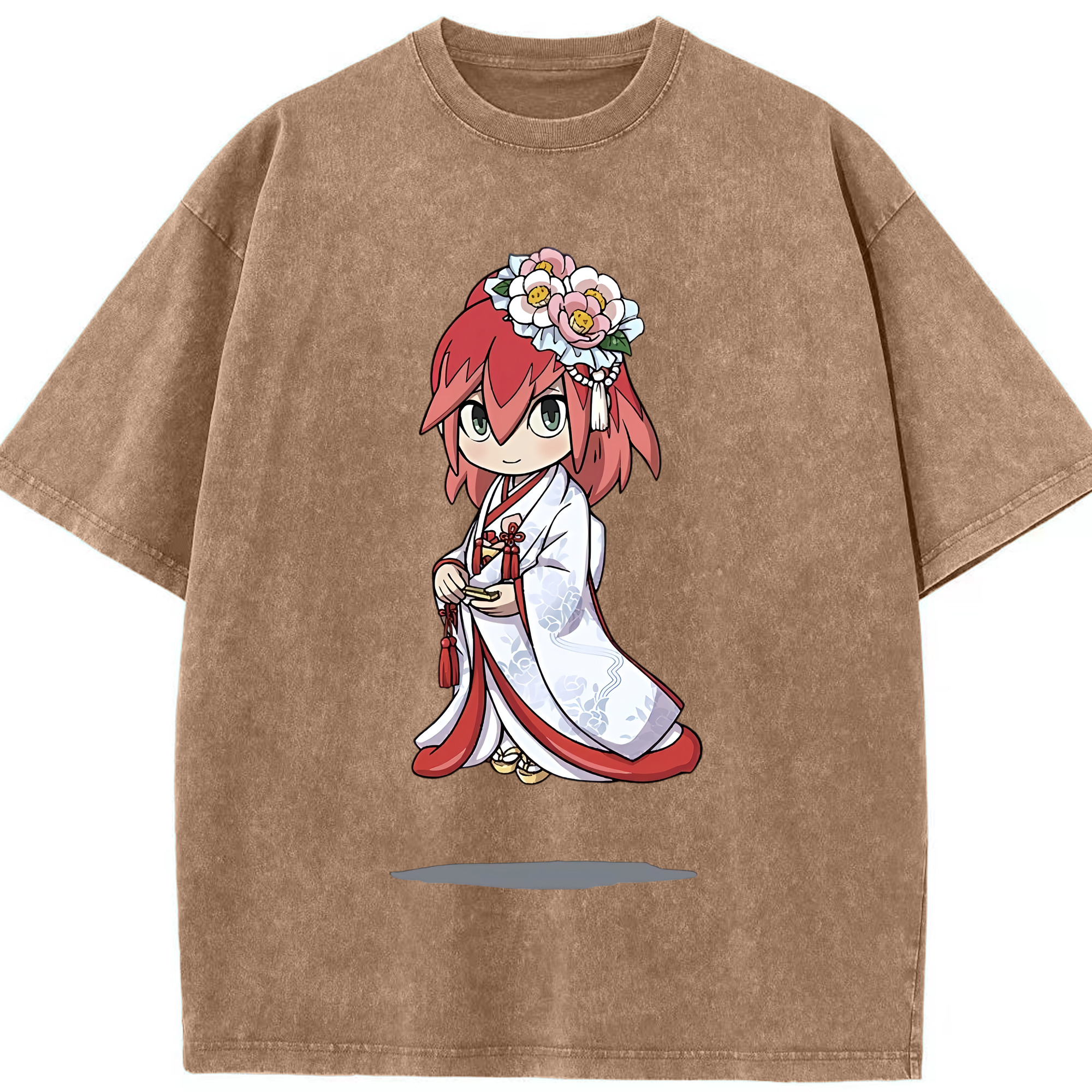 （画像用） 妖怪ウォッチ Yo-kai Watch 綿100% ヴィンテージ風 半袖Tシャツ（フロントプリント）