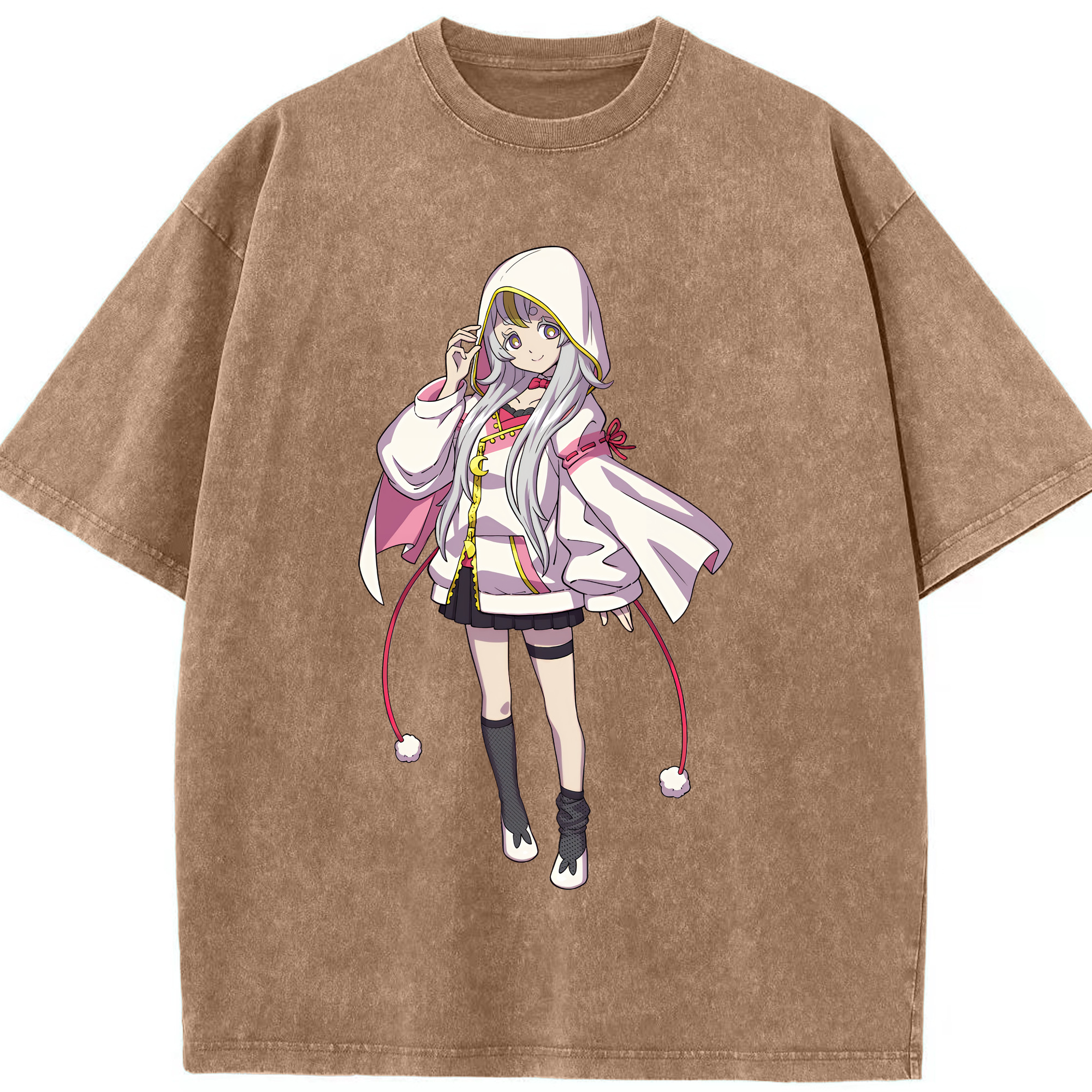 （画像用） 妖怪ウォッチ Yo-kai Watch 綿100% ヴィンテージ風 半袖Tシャツ（フロントプリント）