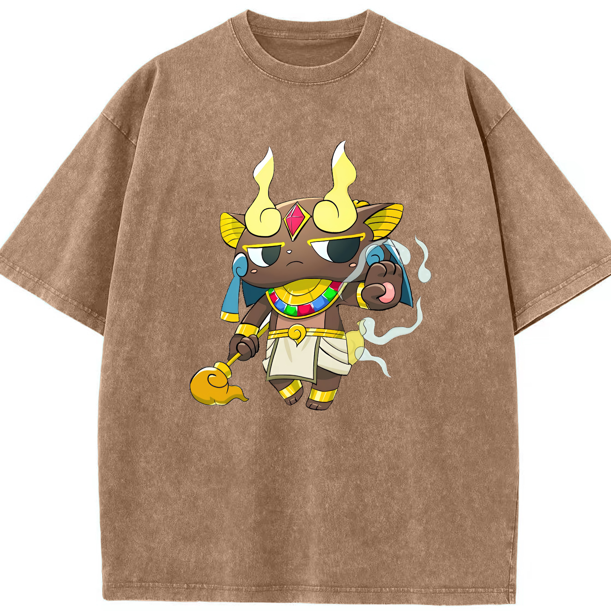 （画像用） 妖怪ウォッチ Yo-kai Watch 綿100% ヴィンテージ風 半袖Tシャツ（フロントプリント）