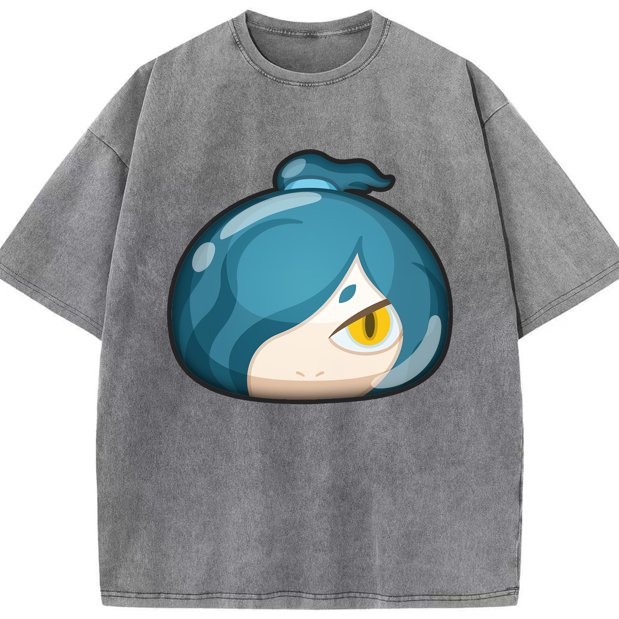 （画像用） 妖怪ウォッチ Yo-kai Watch 綿100% ヴィンテージ風 半袖Tシャツ（フロントプリント）