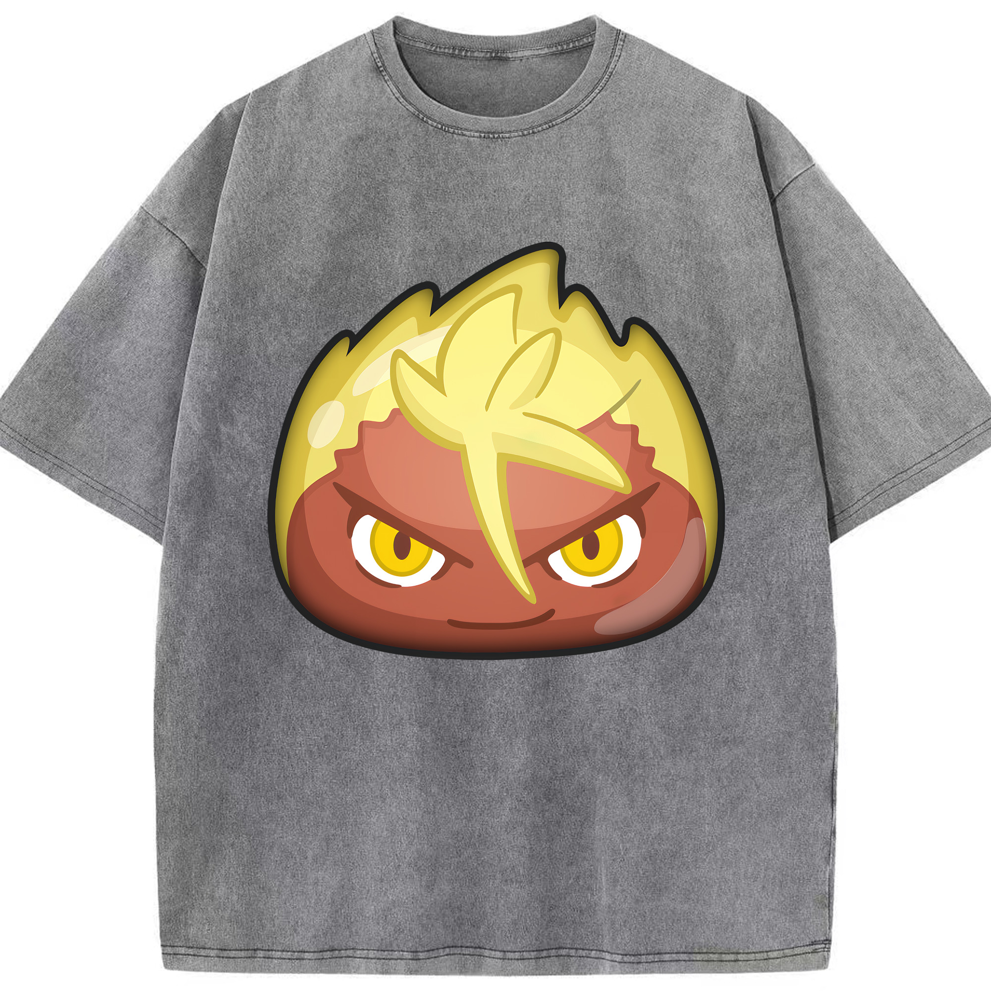 （画像用） 妖怪ウォッチ Yo-kai Watch 綿100% ヴィンテージ風 半袖Tシャツ（フロントプリント）
