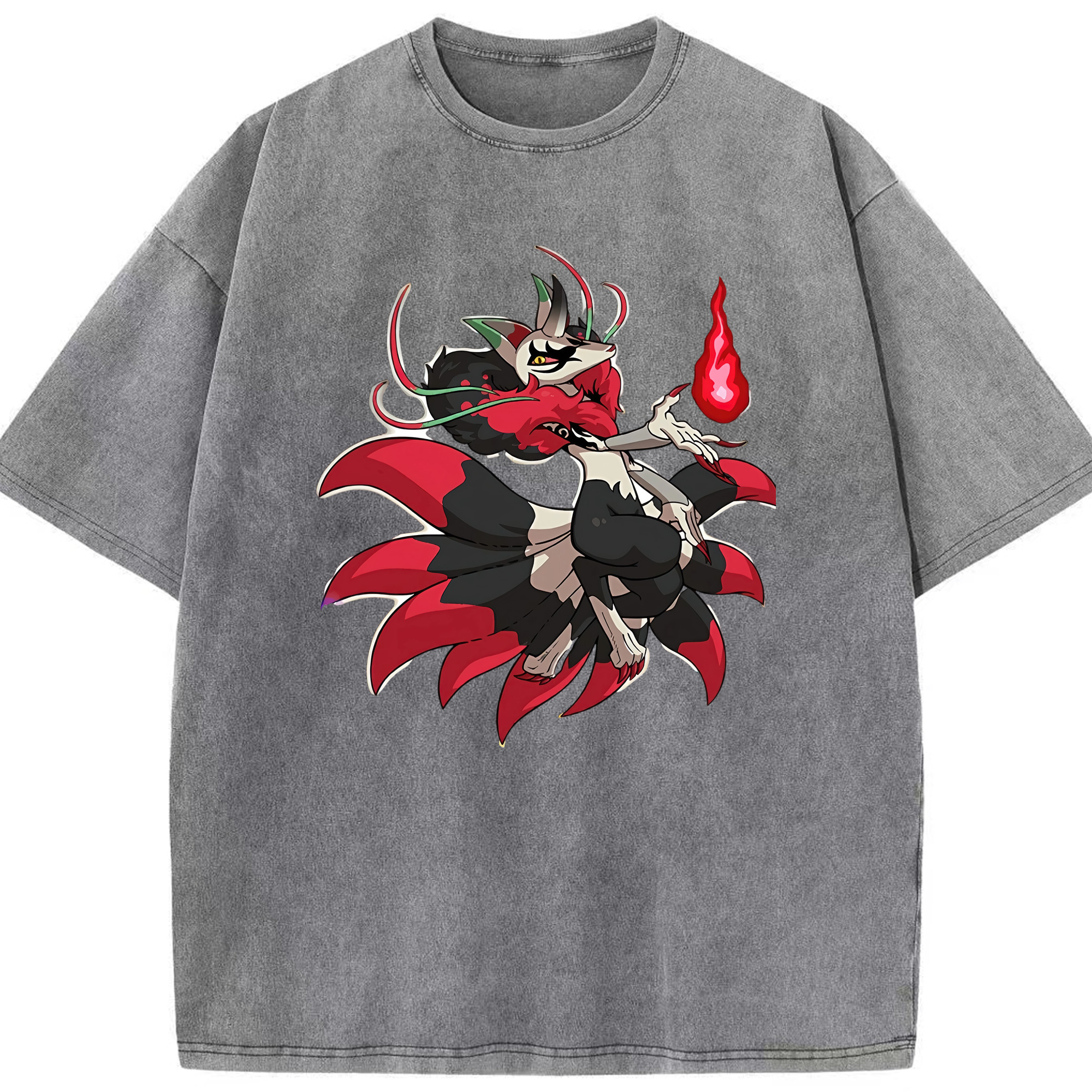 （画像用） 妖怪ウォッチ Yo-kai Watch 綿100% ヴィンテージ風 半袖Tシャツ（フロントプリント）